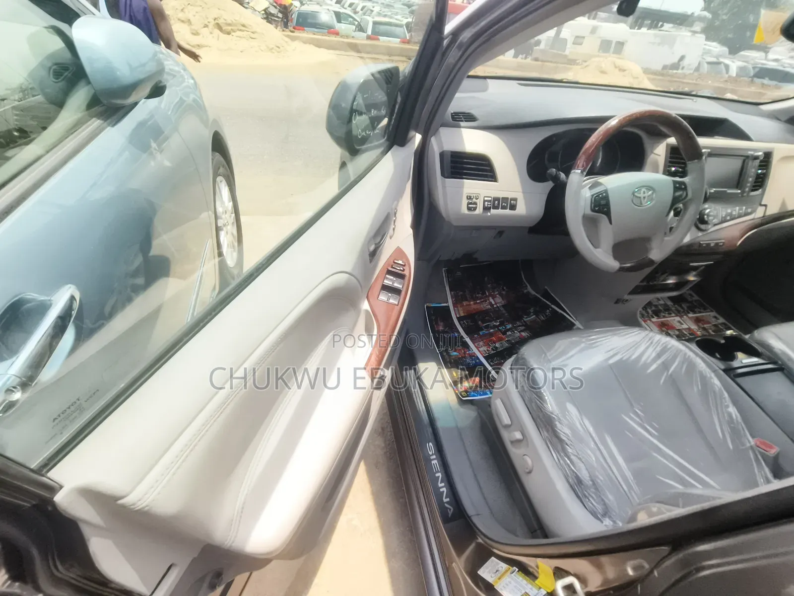 Toyota Sienna Limited 7 Passenger 2012 Gray