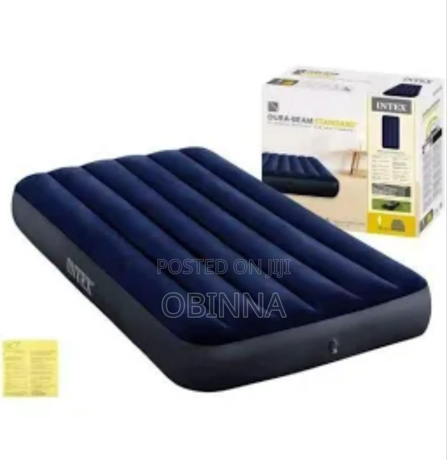 Intex Inflatable Junior Single Size Air Mattress