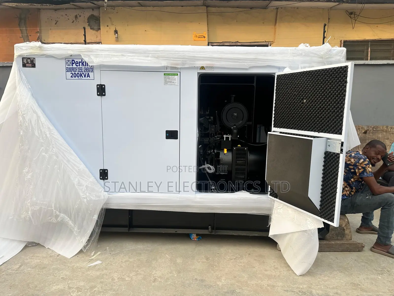 Brand New 200kva Perkins Soundproof Generator Diesel Engine