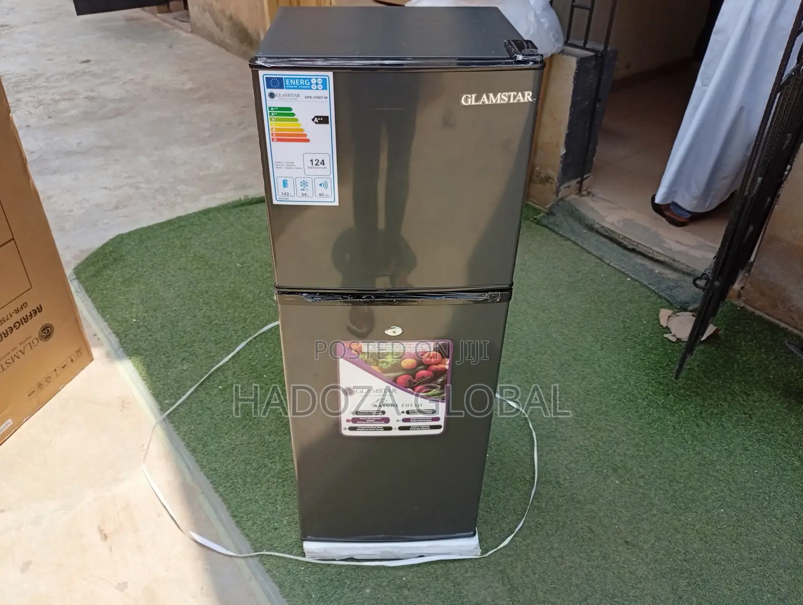 Glamstar Refrigerator Gfr-175dt-w – Spacious 175l Capacity
