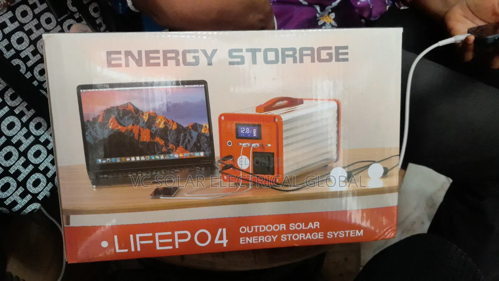 Lifepo4 Solar Energy Storage System – Portable Power Station 🔋
