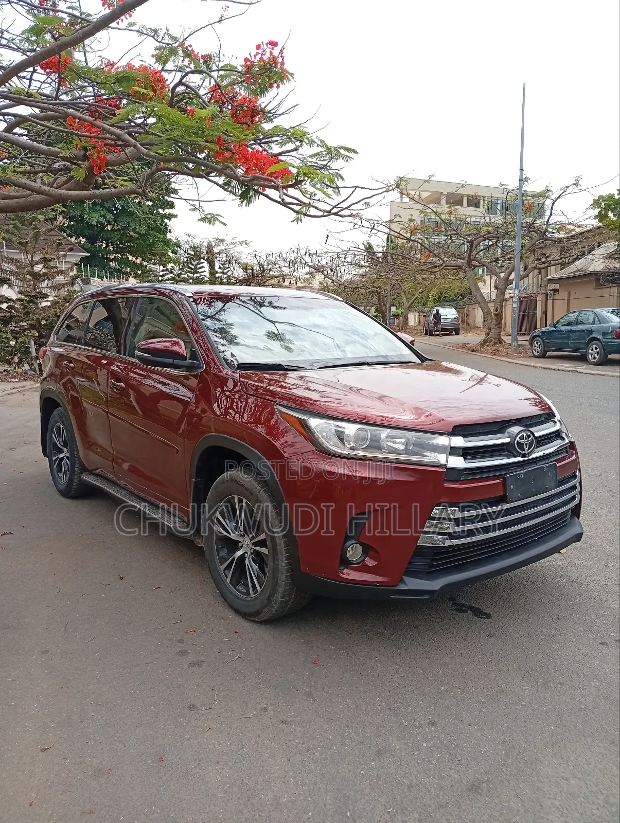 Toyota Highlander 2016 Maroon