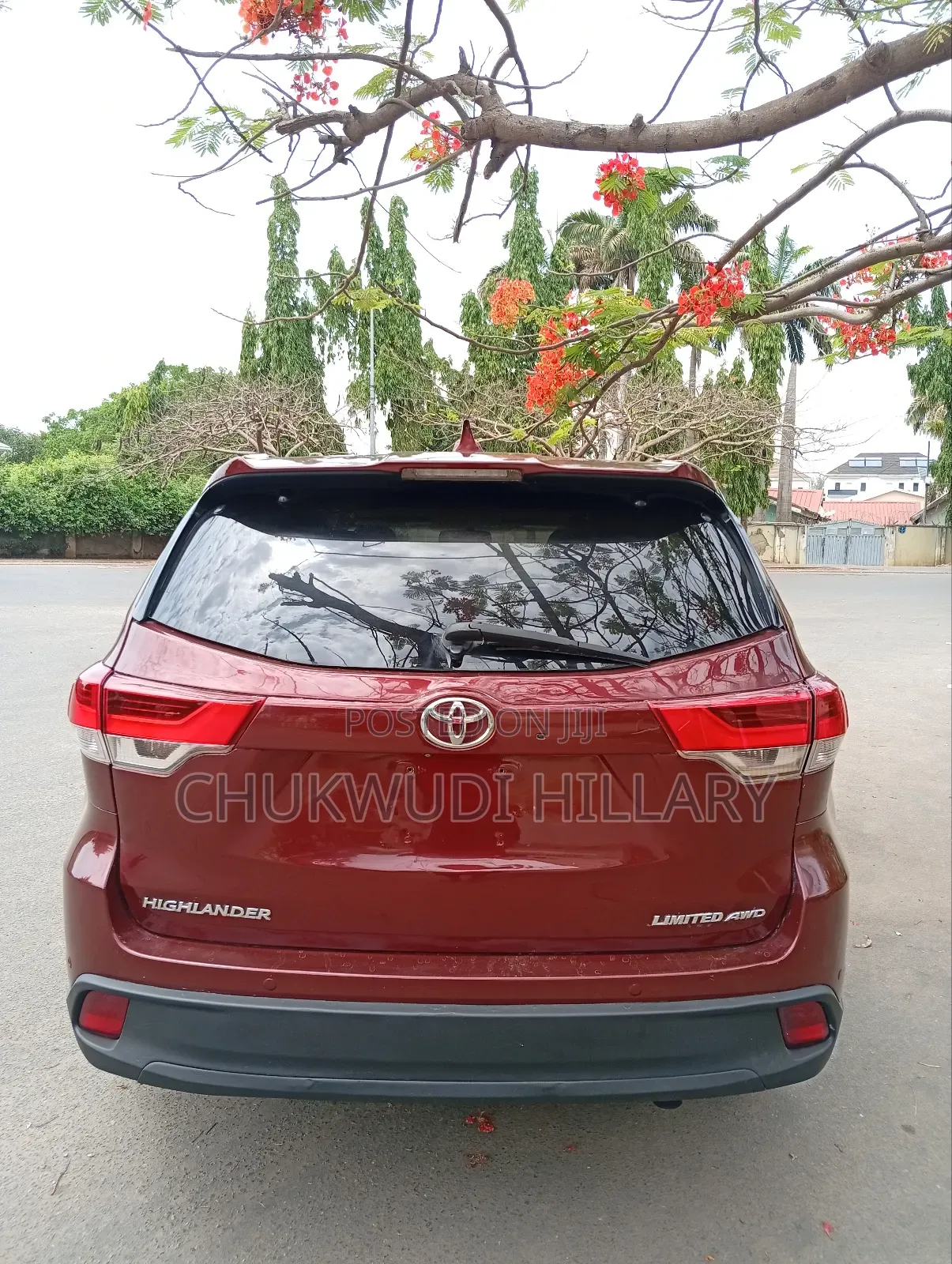Toyota Highlander 2016 Maroon