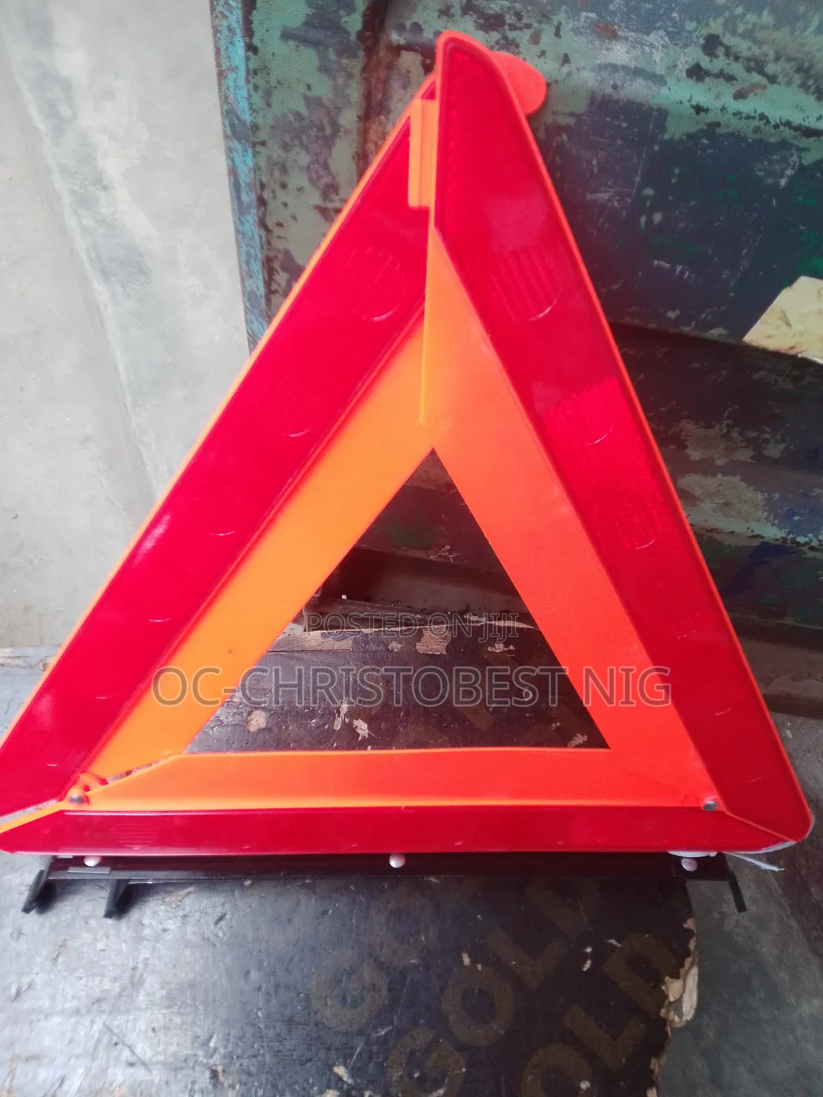 C Caution Sign