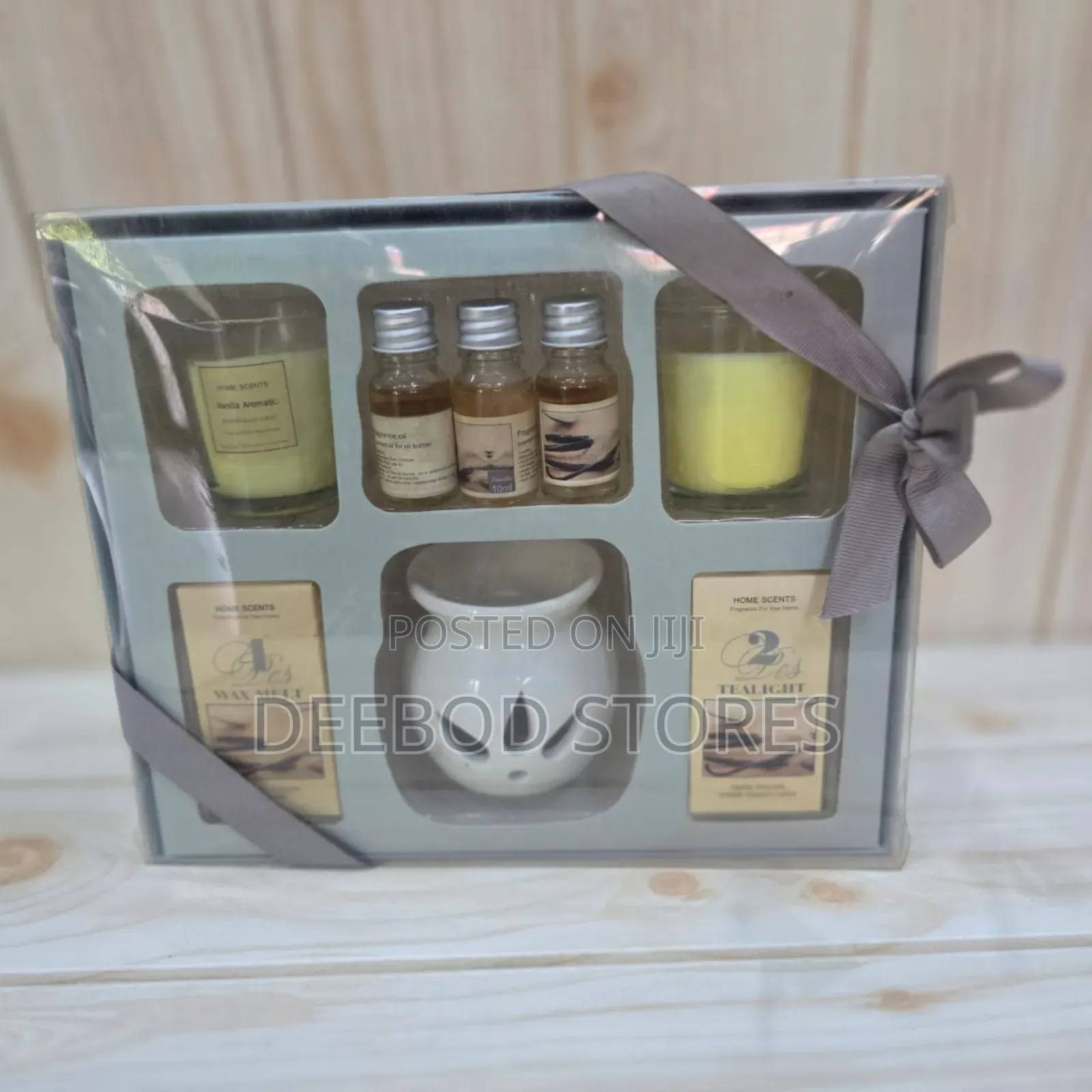 Candles Spa Moments Relaxation Gift Set With Oil Burner