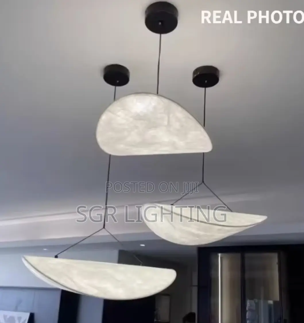 Nordic Minilism Silk Led Pendant Light Modern Bedroom Led Chandelier