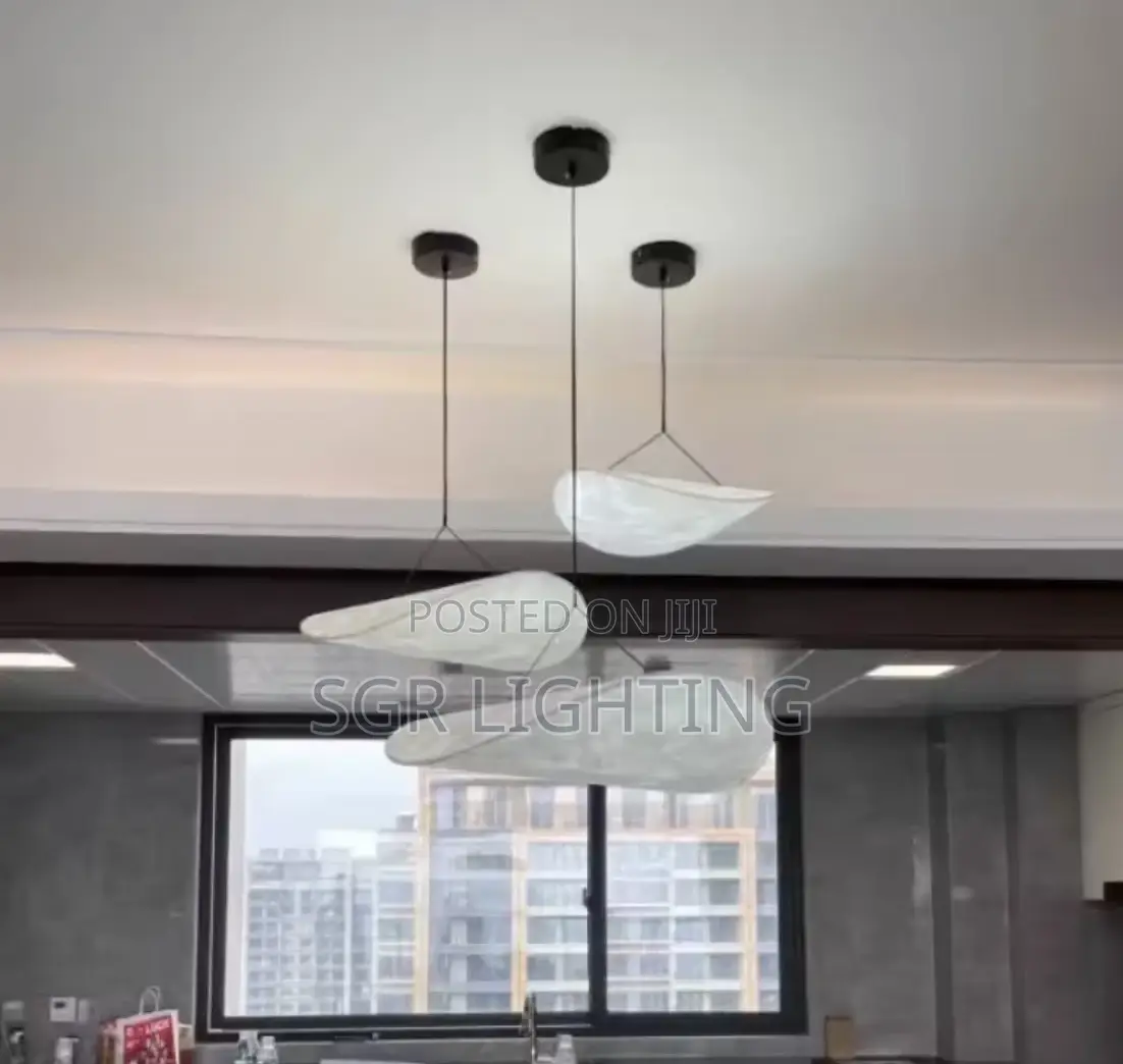 Nordic Minilism Silk Led Pendant Light Modern Bedroom Led Chandelier