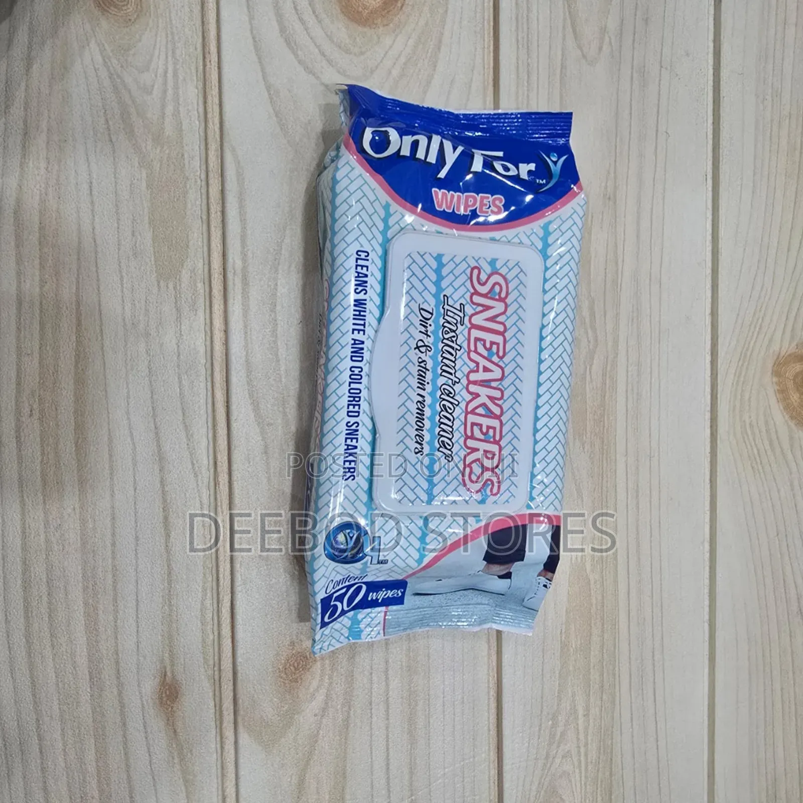 Sneakers Instant Cleaner Wipes – 50 Pack