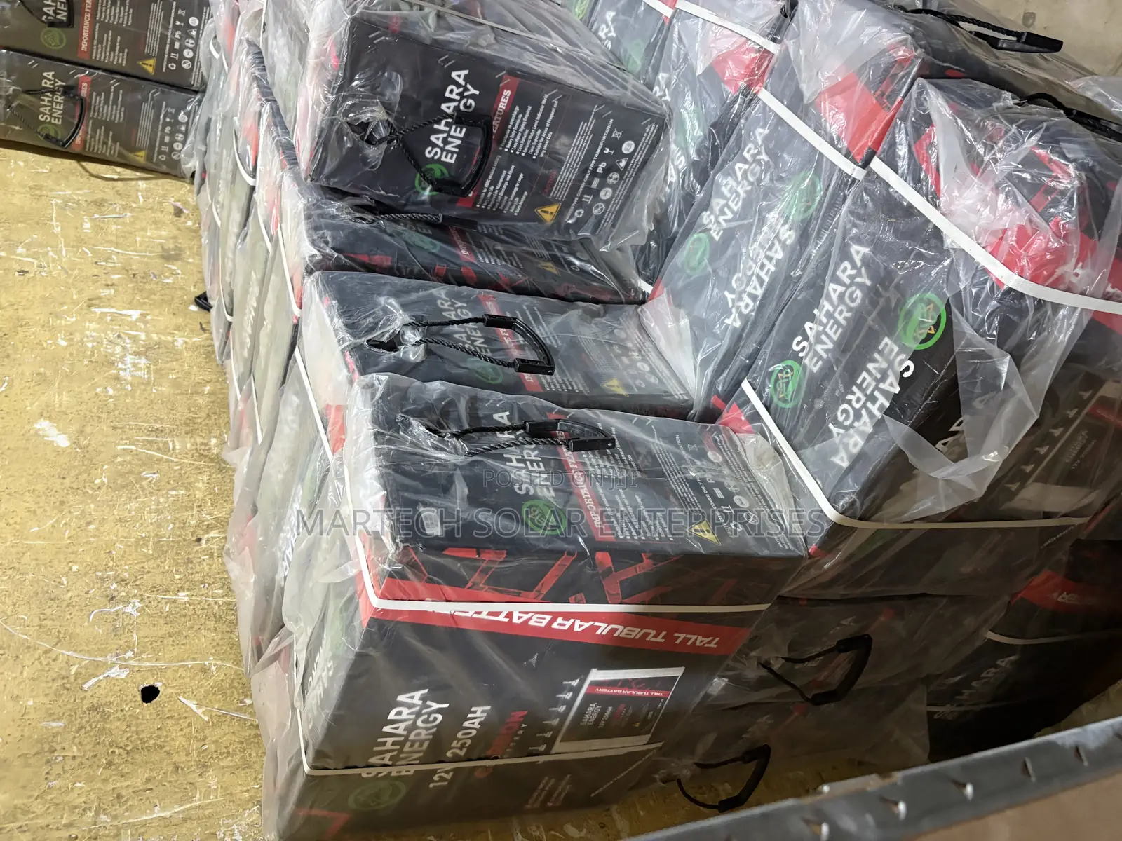 250ah Sahara Energy Tall Tubular Battery 12v System