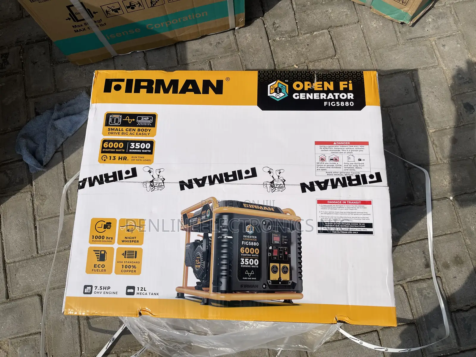 Firman 3.2kva Inverter Generator . Less Fuel , Less Noise .