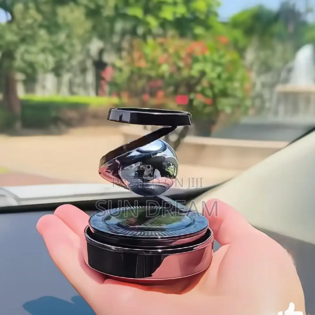 Car Fragrance Diffuser Car Air Freshener Solar-Powered Decoration