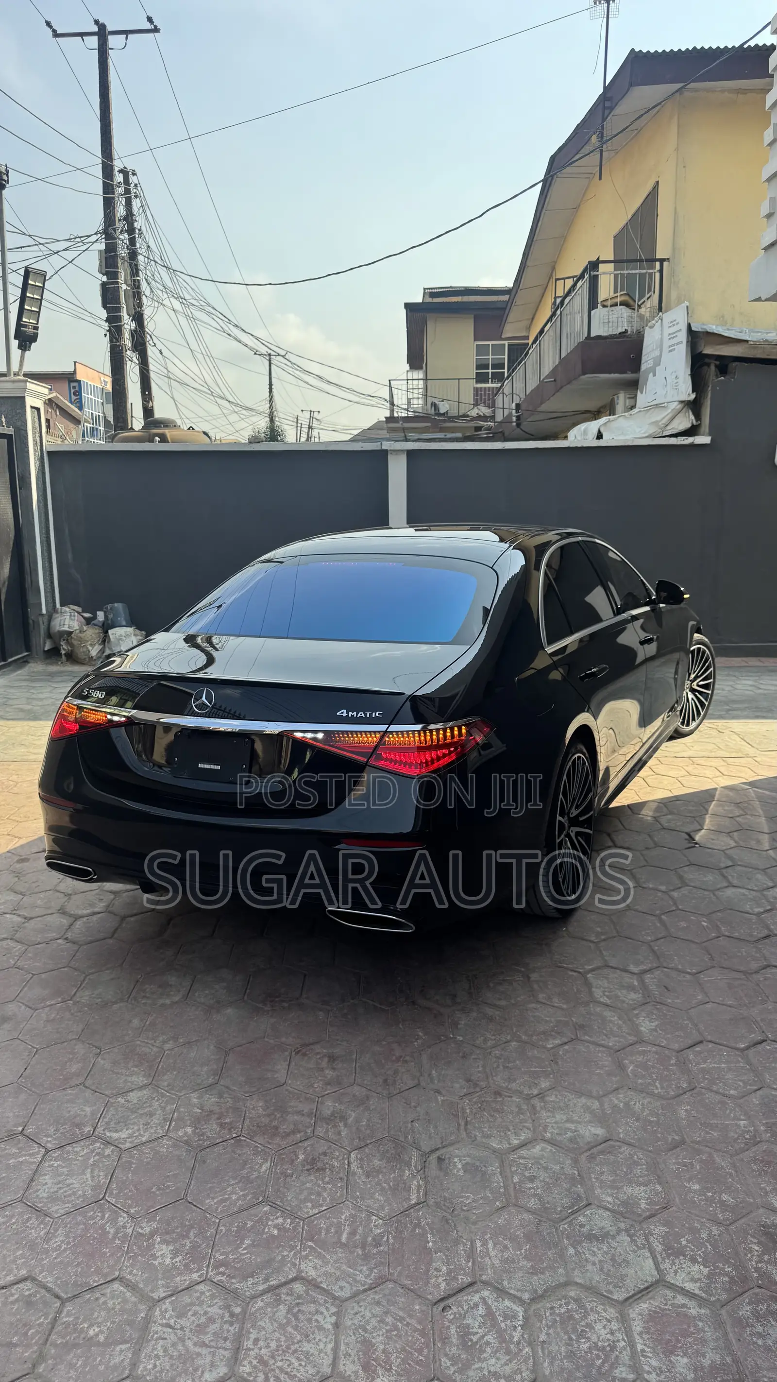 Mercedes-Benz S-Class S 580 4MATIC 2021 Black