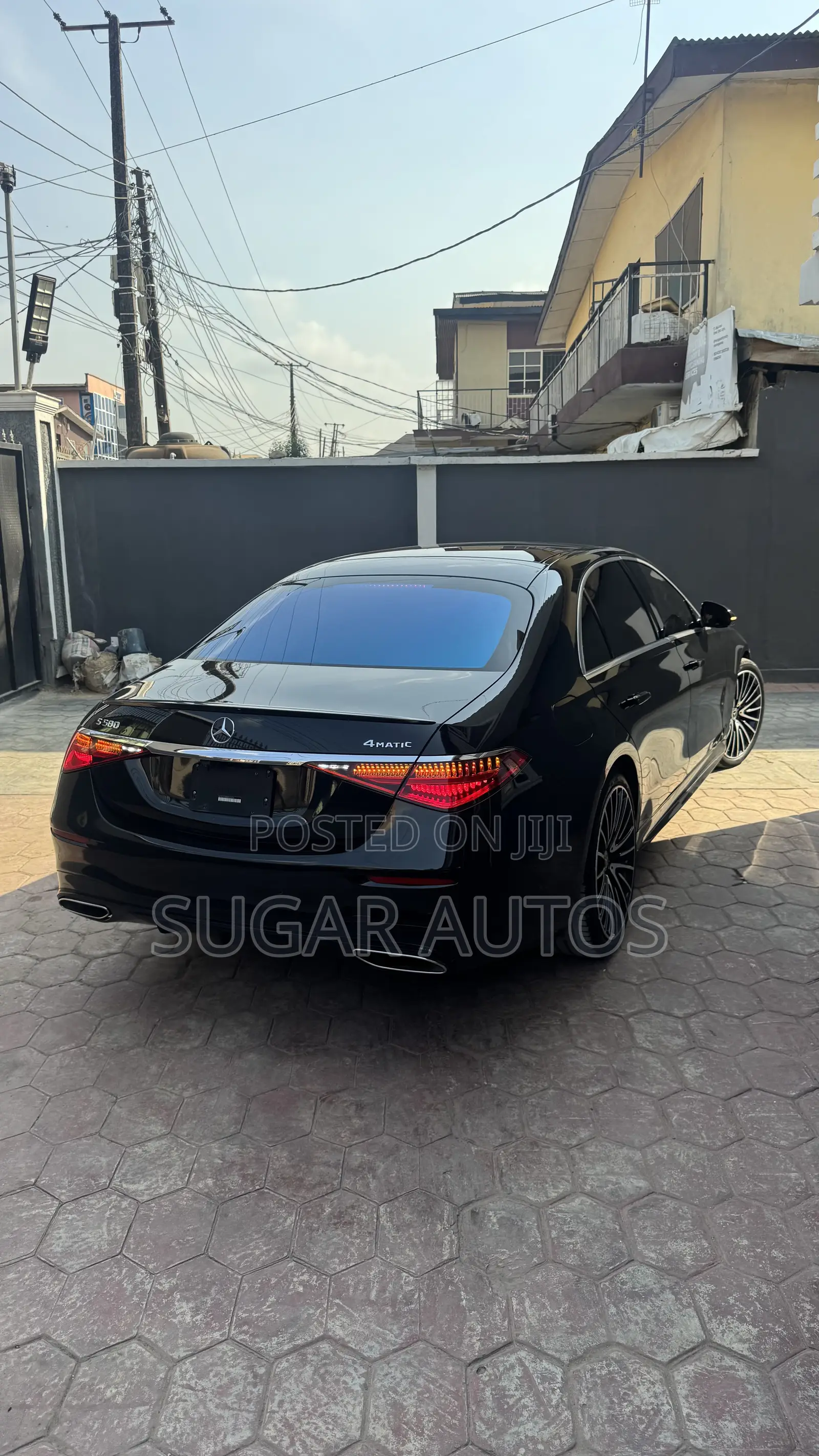 Mercedes-Benz S-Class S 580 4MATIC 2021 Black