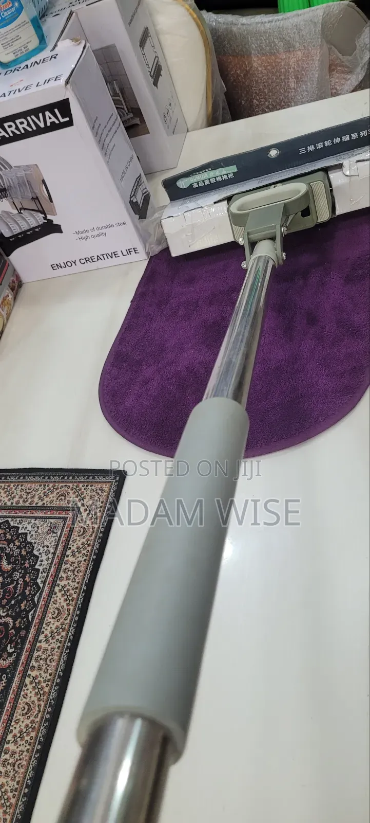 Mop . Cleanliness Preferred.