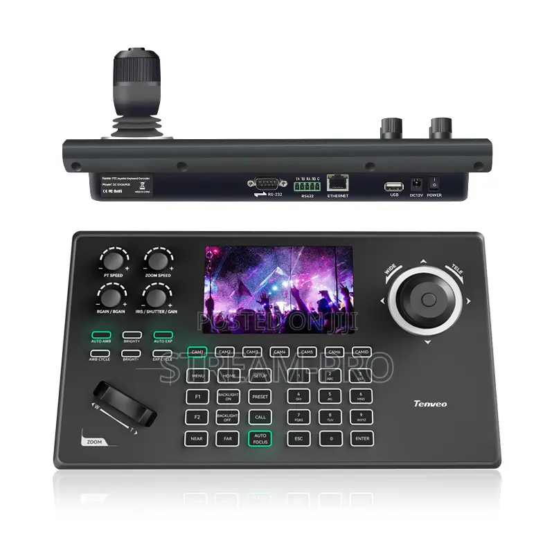 Tenveo Tevo-Kb200max Ip Camera Joystick Controller for Broadcasting