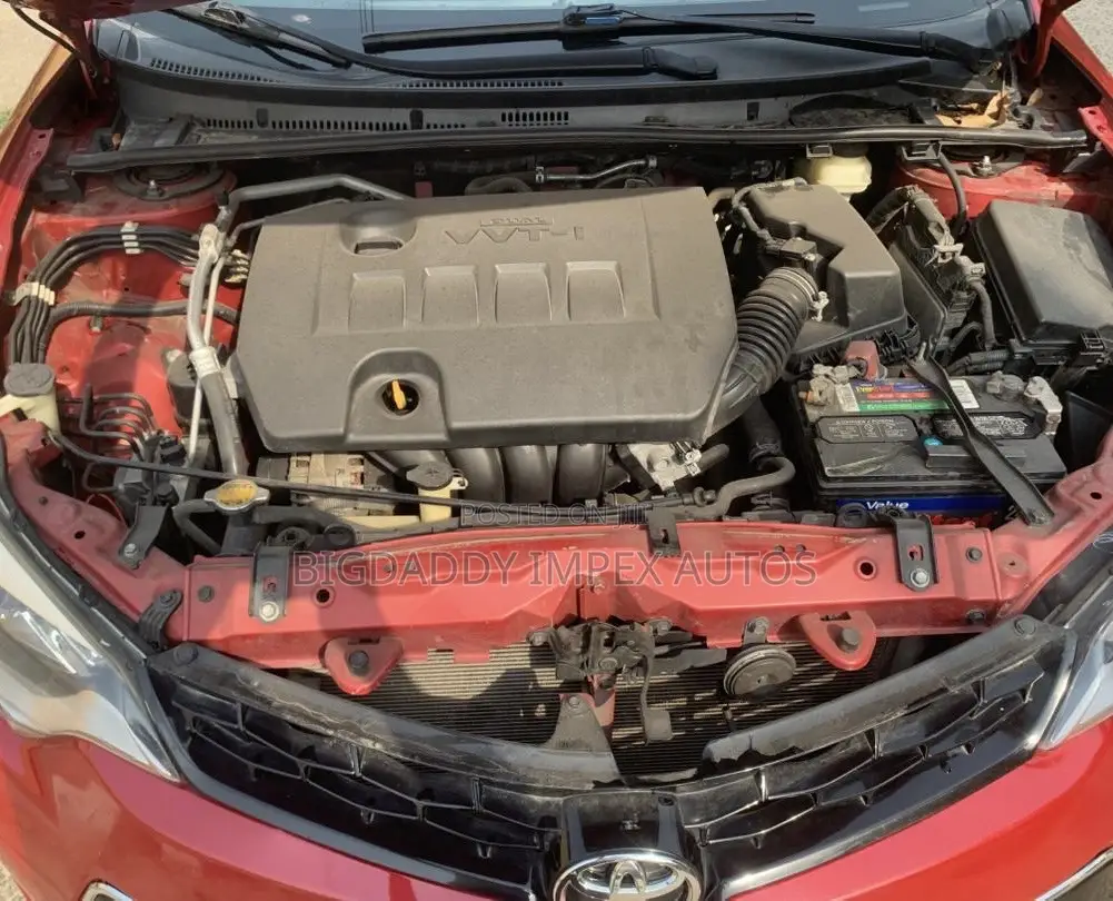 Toyota Corolla S Plus 4dr Sedan (1.8L 4cyl 6M) 2015 Red