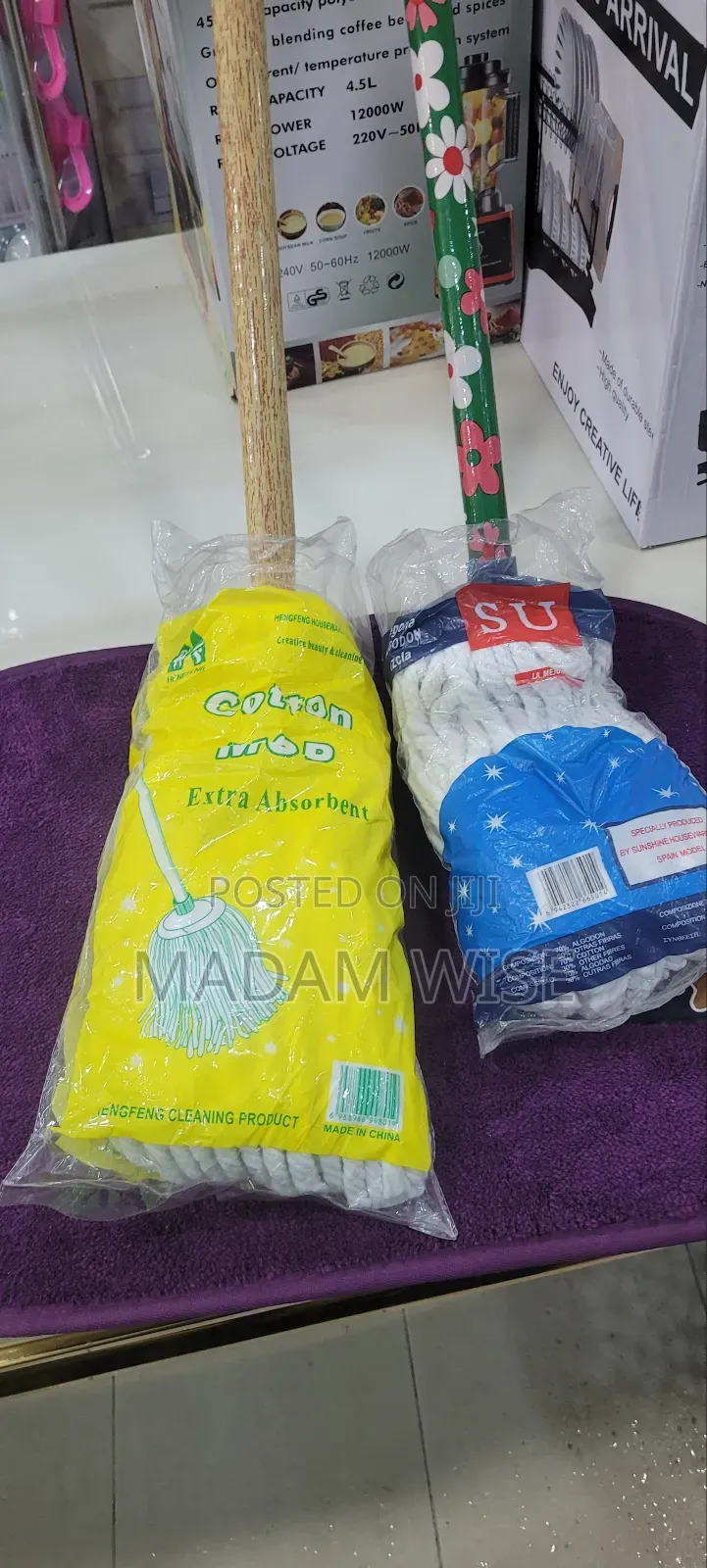 Cotton Mop . Extra Absorbentb