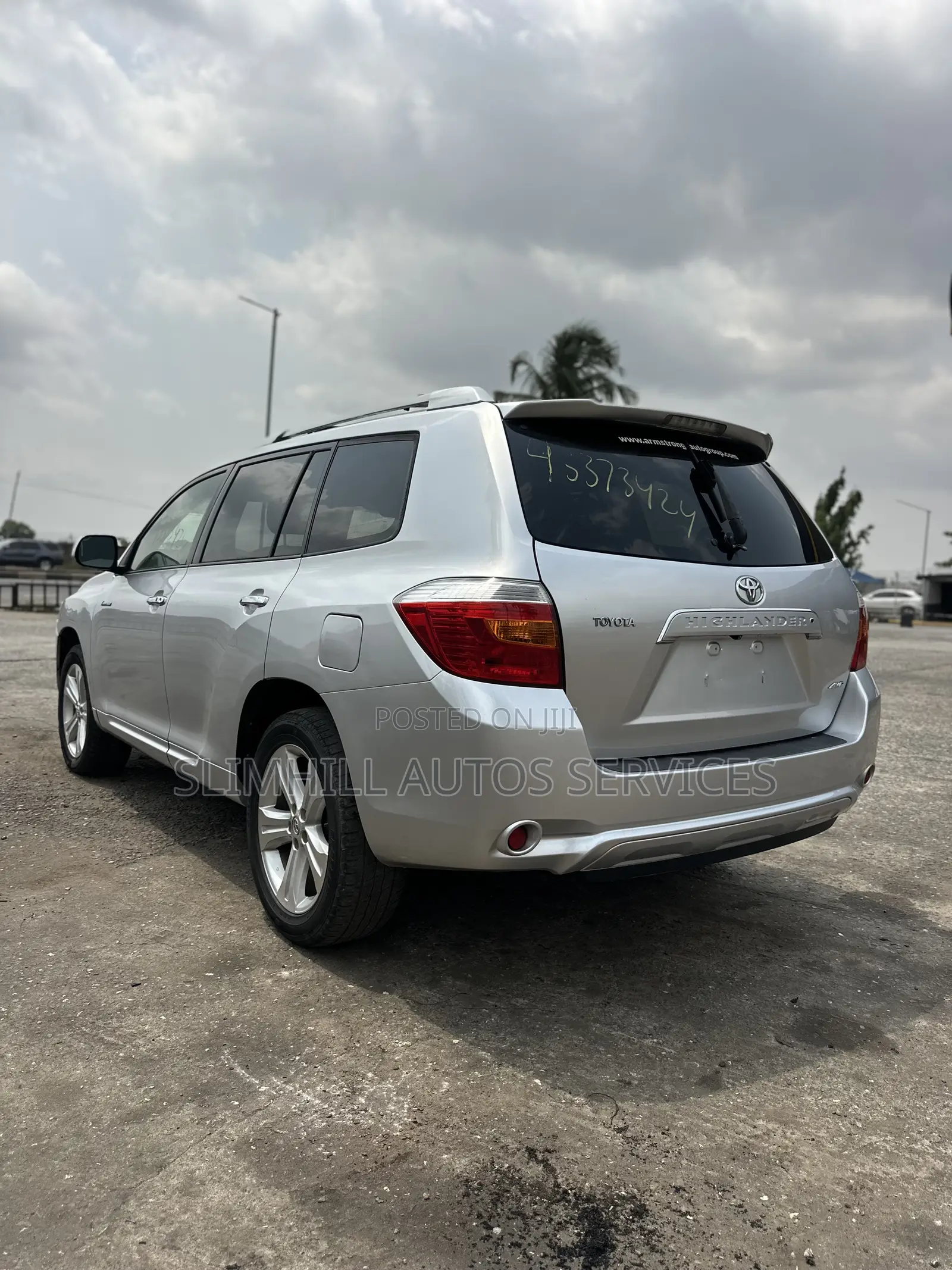 Toyota Highlander Limited 2008 Silver