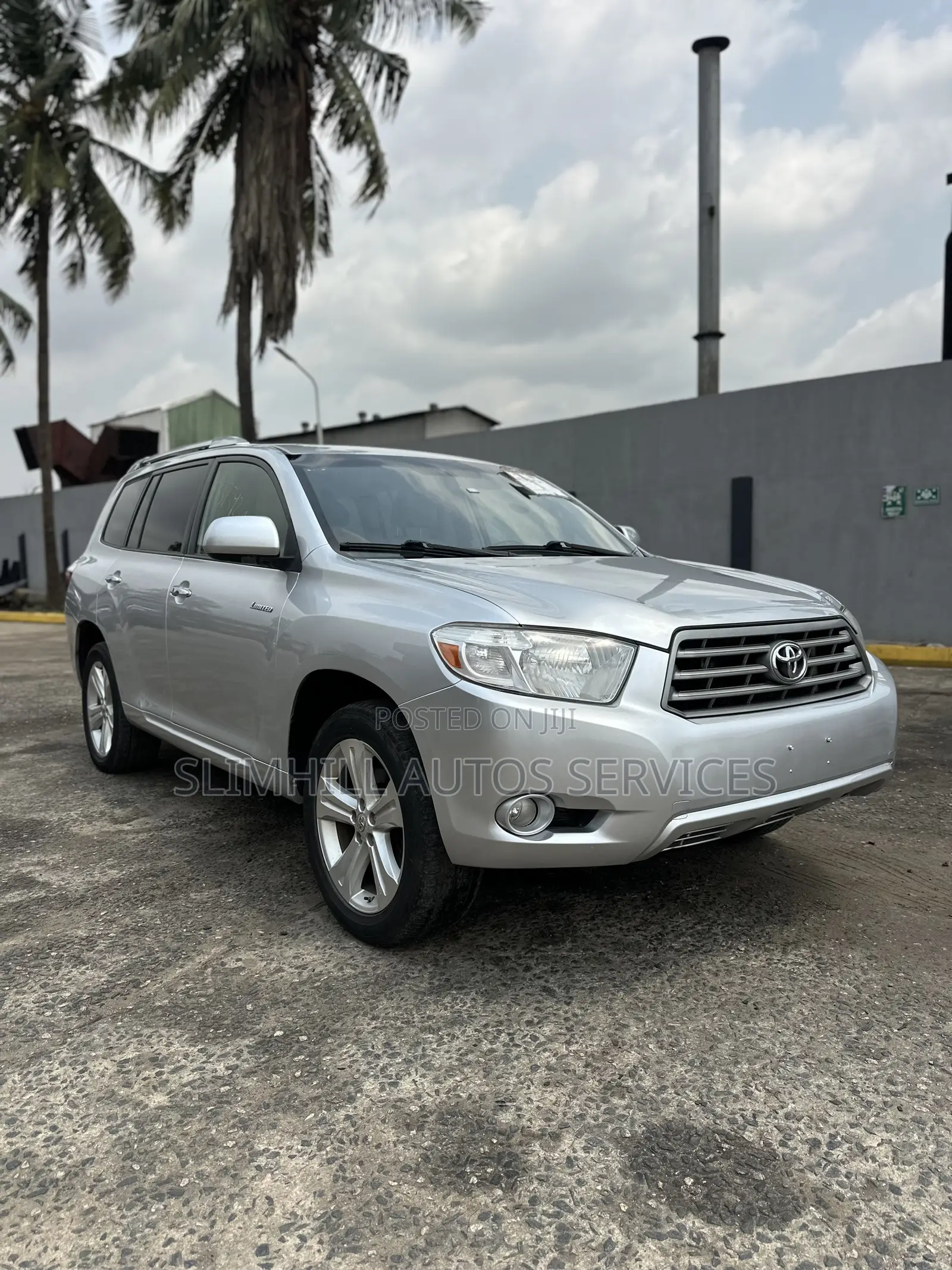 Toyota Highlander Limited 2008 Silver