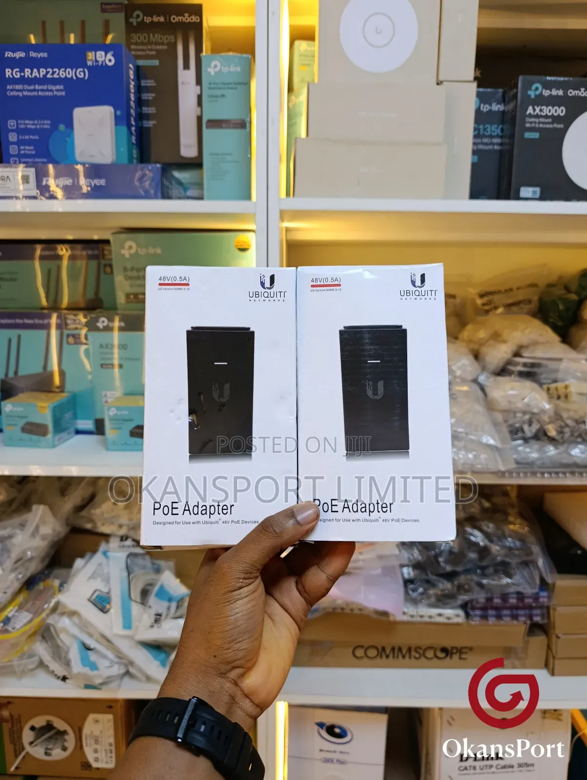 Ubiquiti Poe Adapter 24v 48v Tp-Link Injector Tl-Poe150s Netis P3502ce