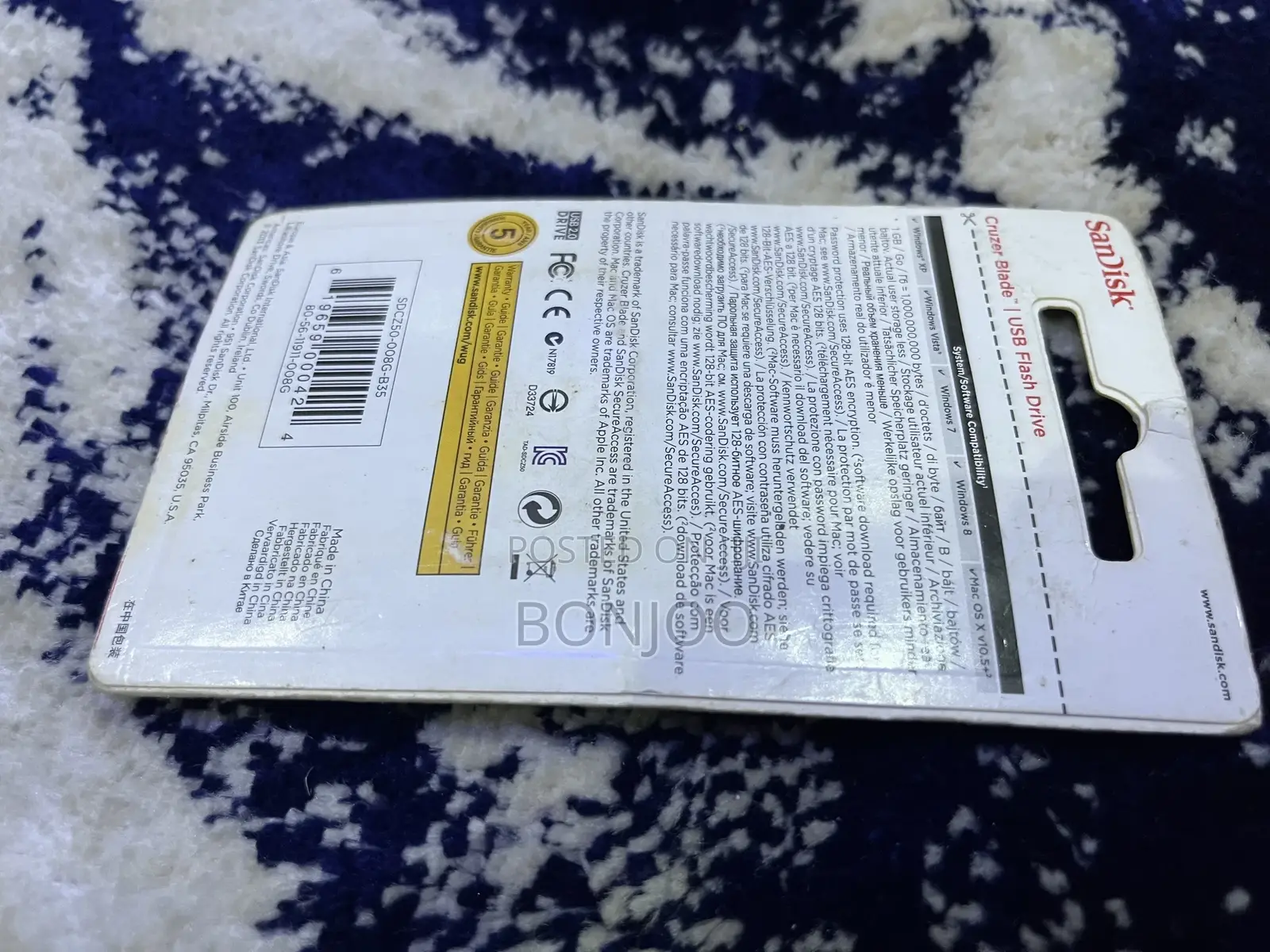 Sandisk 8gb Cruzer Blade Flash Drive