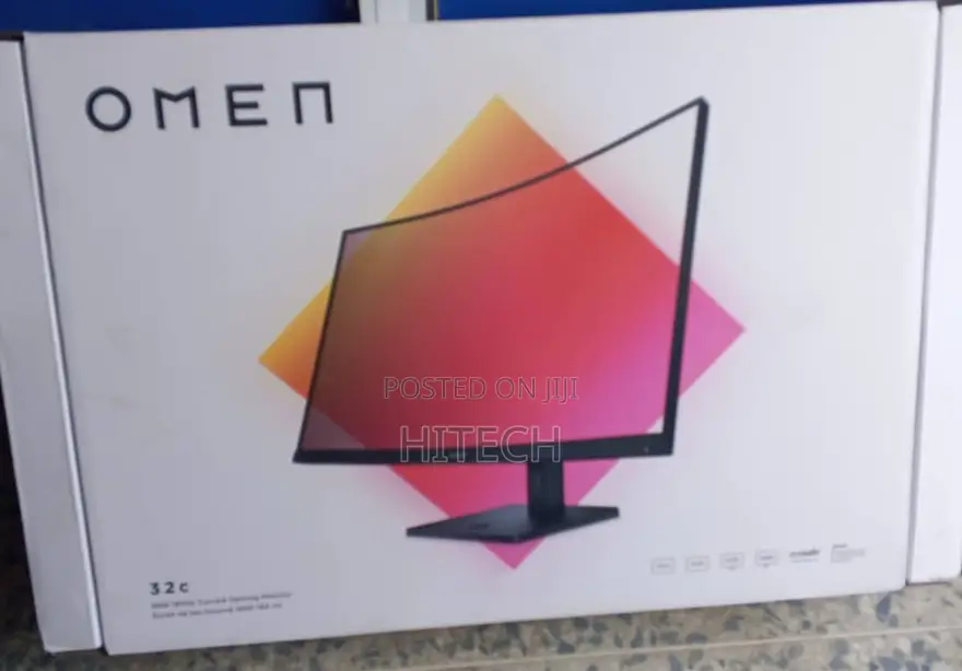 Omen by Hp 31.5 Inch QHD 165hz Curved Gaming Monitor - Omen 32c