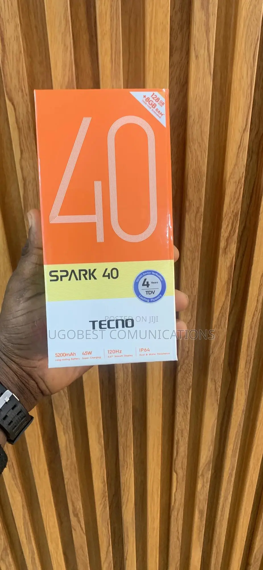 New Tecno Spark 40 128 GB Gray