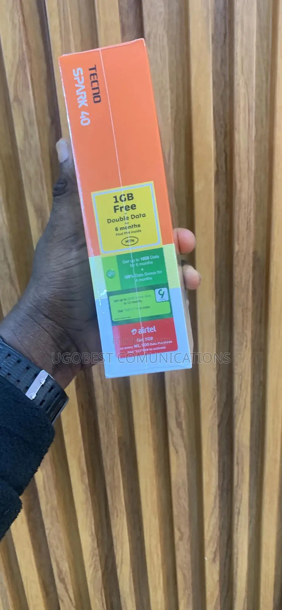 New Tecno Spark 40 128 GB Gray