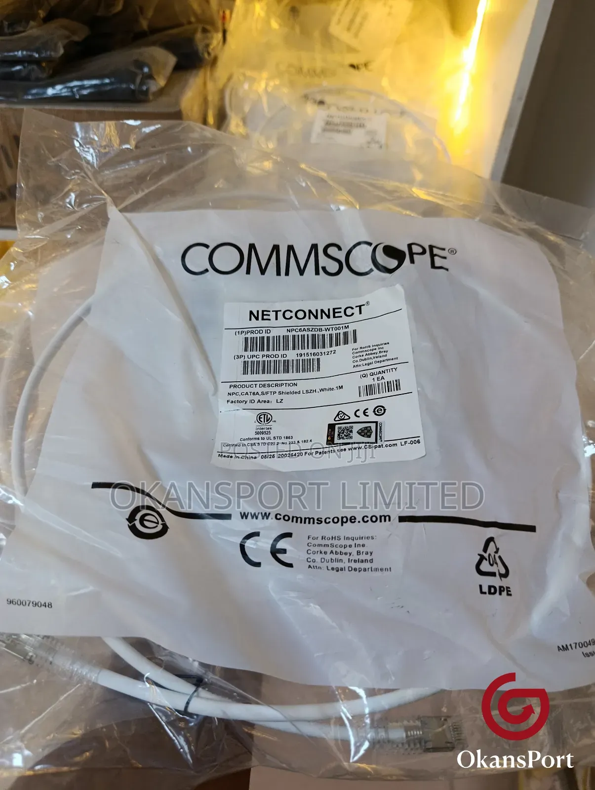 Cat6a Patch Cord Shielded Utp Lan Cable 1m 3m 5m 10m 15m 20m 30m GBT