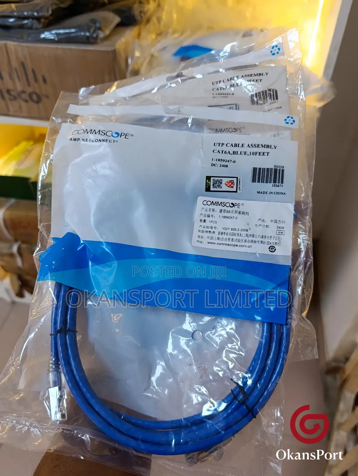Cat6a Patch Cord Shielded Utp Lan Cable 1m 3m 5m 10m 15m 20m 30m GBT