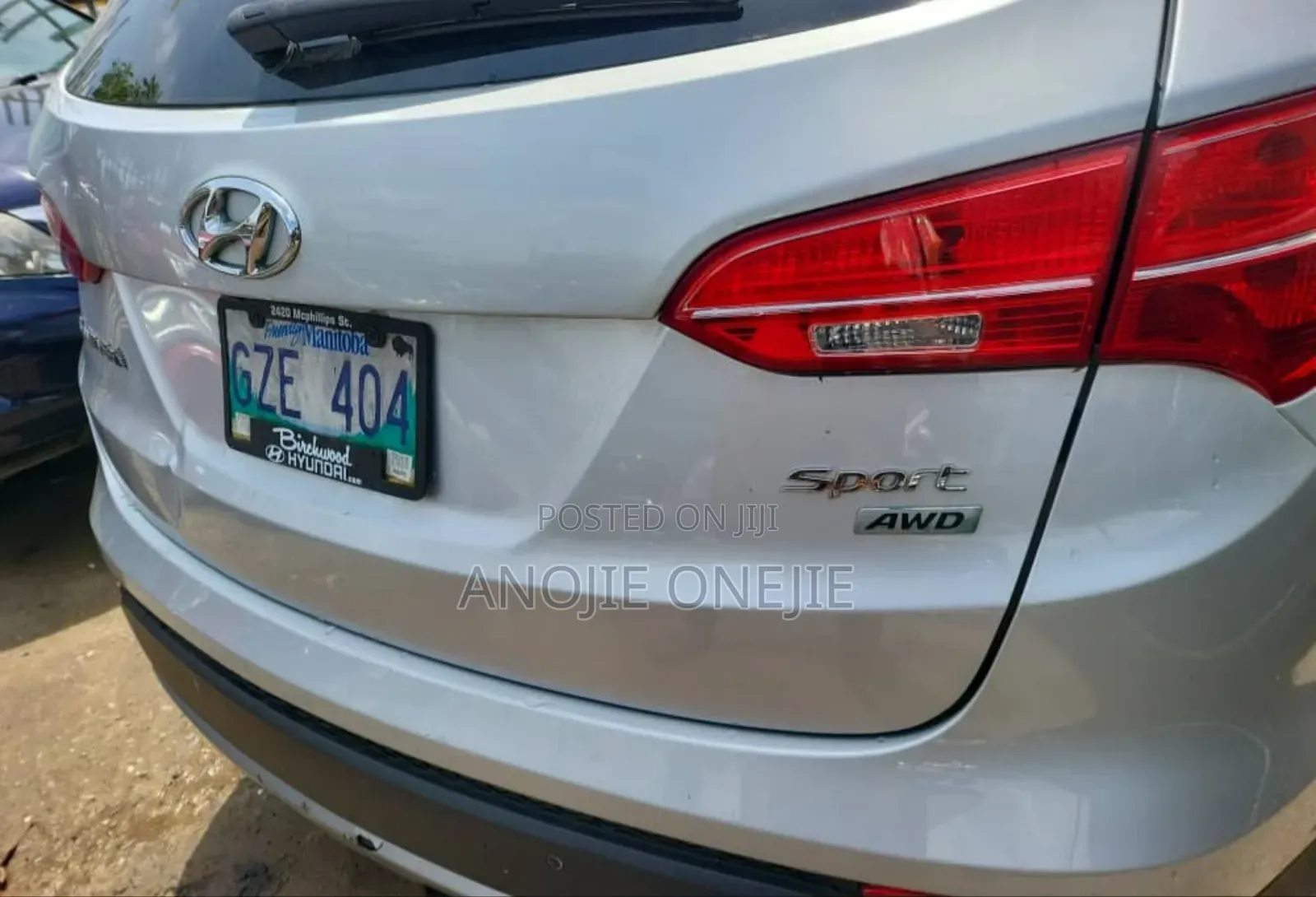 Hyundai Santa Fe GLS 4dr SUV AWD (3.3L 6cyl 6A) 2014 Silver