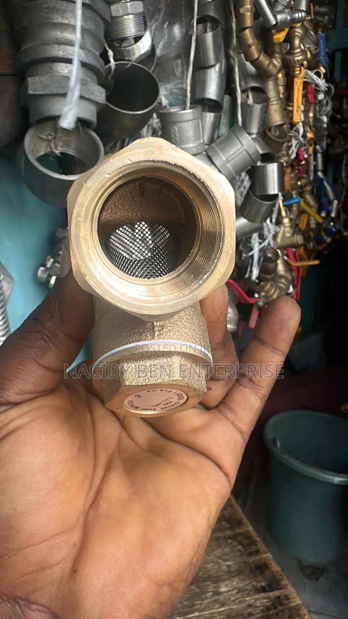 Germany Brass Y- Strainer Screen
