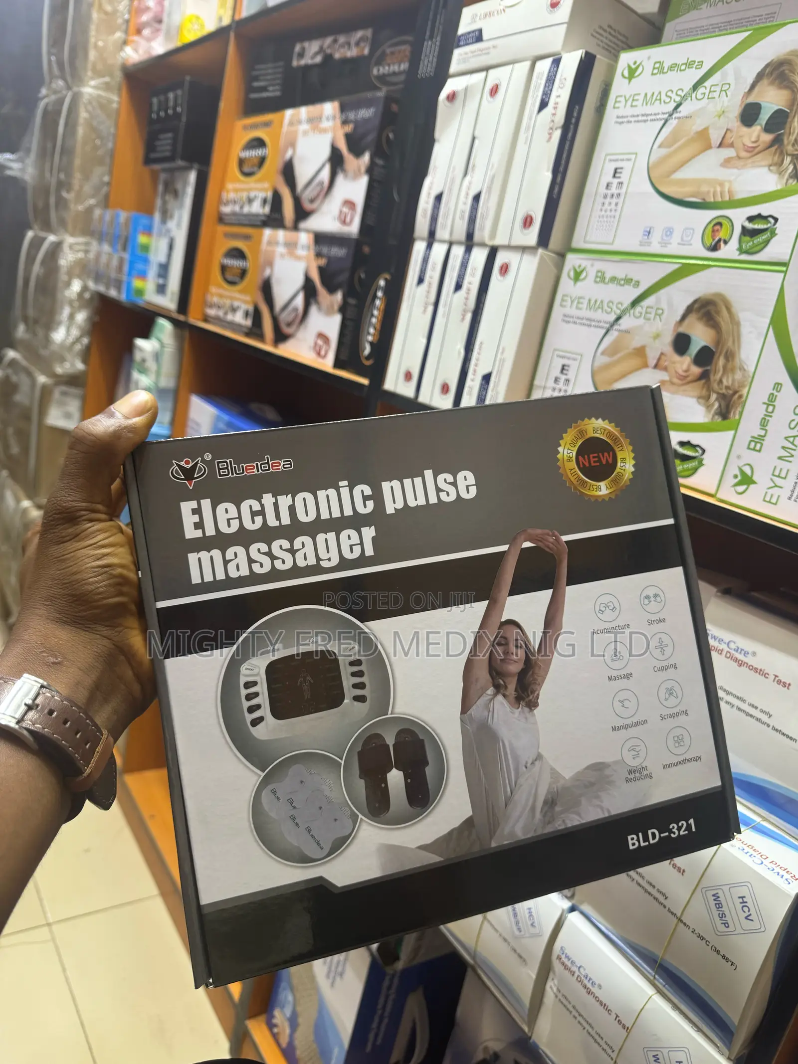 Blueidea Electronic Pulse Massager