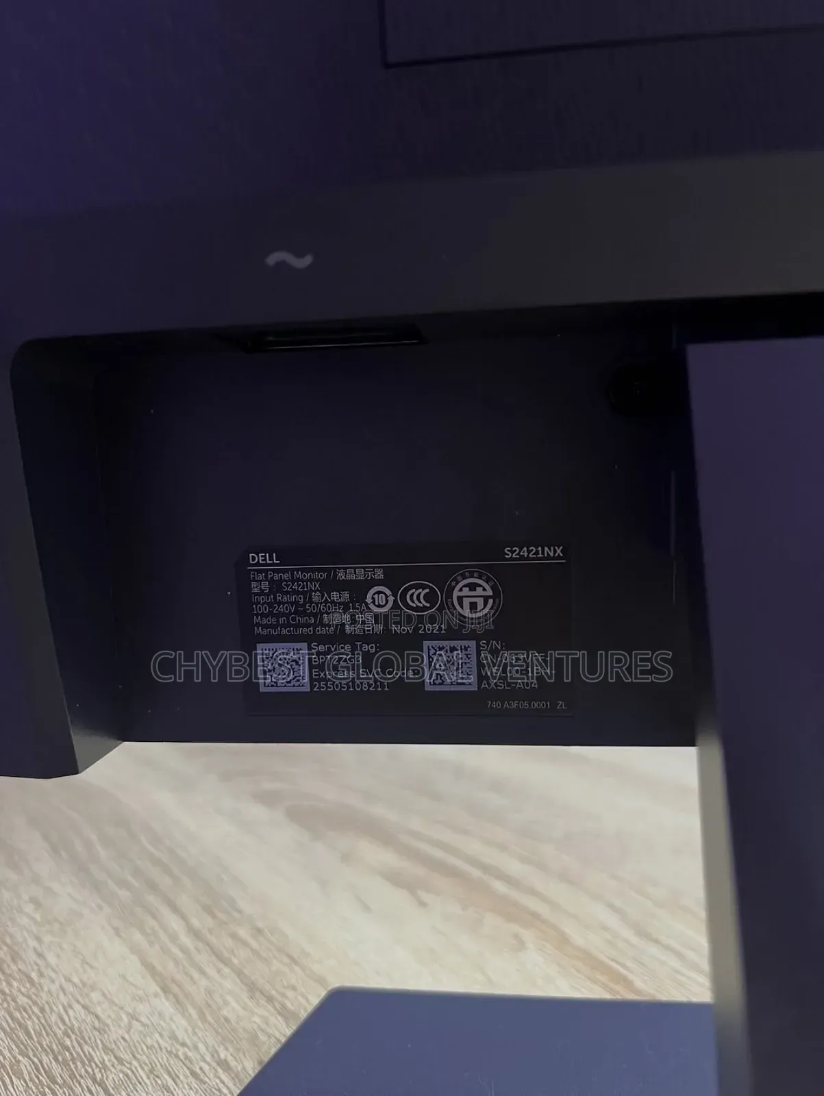 24 Inches Ips Dell Flameless Monitor