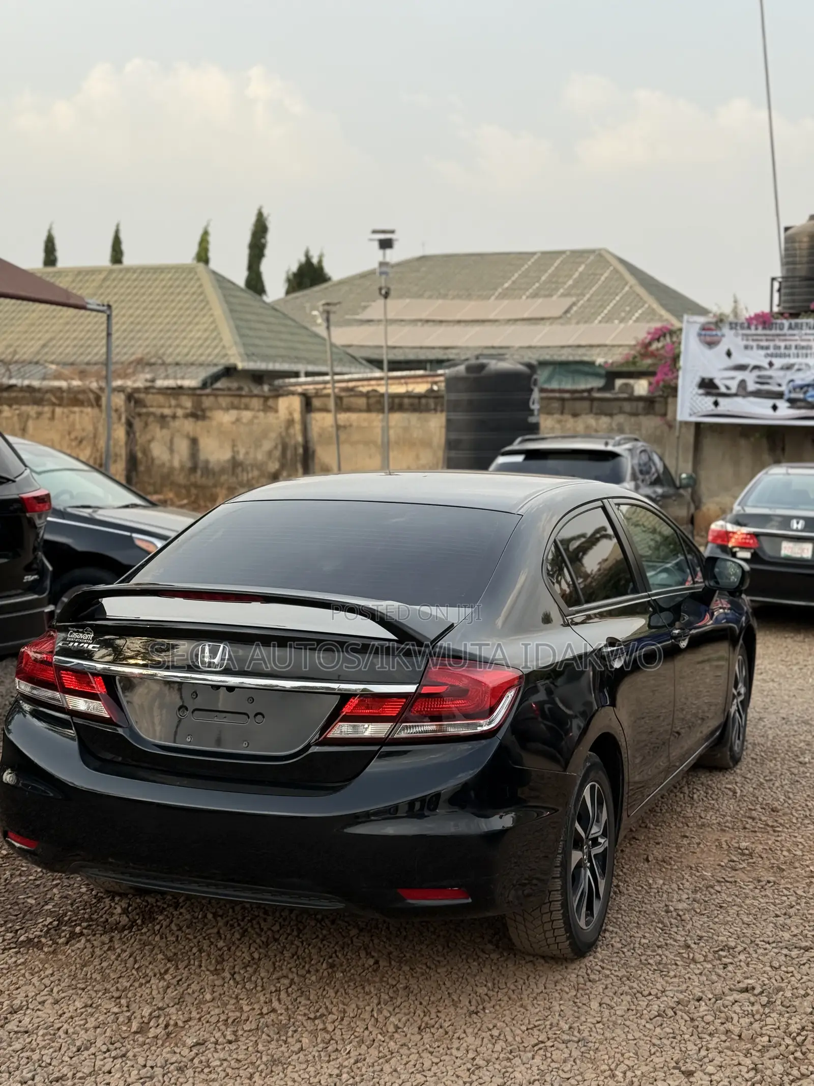 Honda Civic SE 4dr Sedan (1.8L 4cyl CVT) 2015 Black
