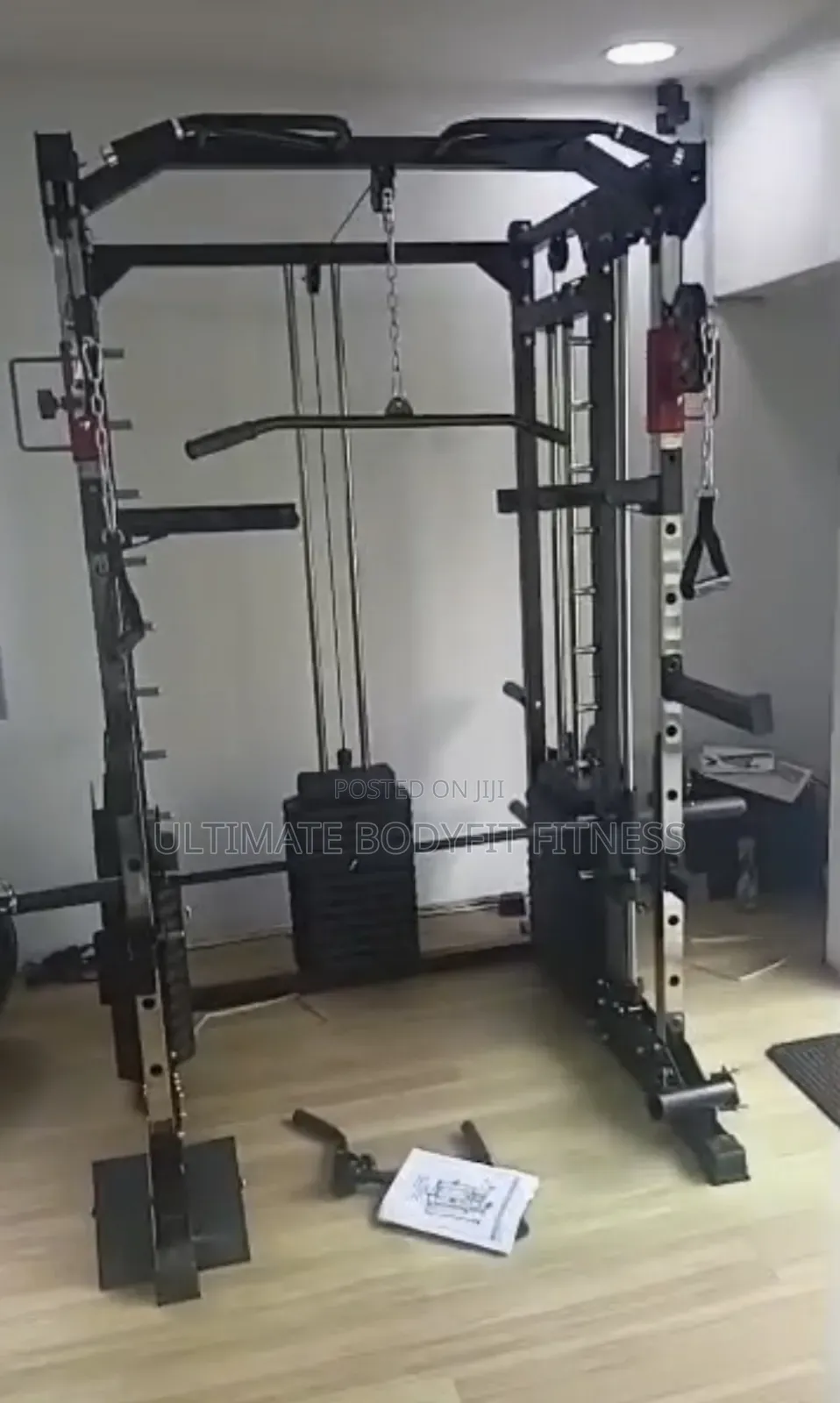Brand New Multifunctional 3 Sided Weight Stack Smith Machine