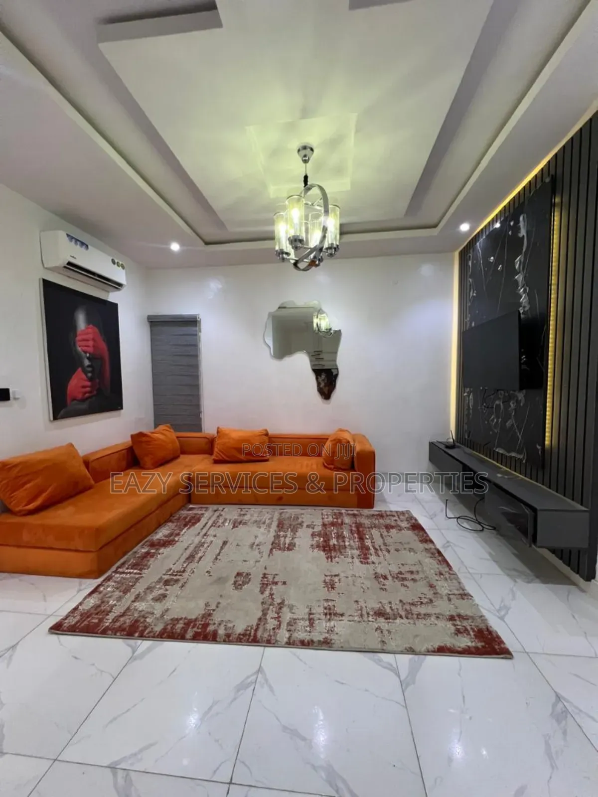 Furnished 3bdrm Duplex in Gated Mini Estate, Ikate for rent