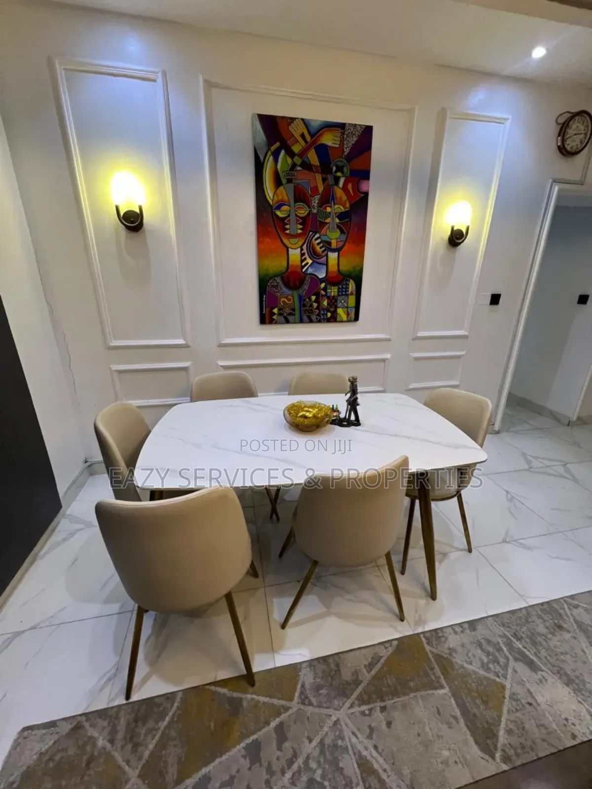 Furnished 3bdrm Duplex in Gated Mini Estate, Ikate for rent