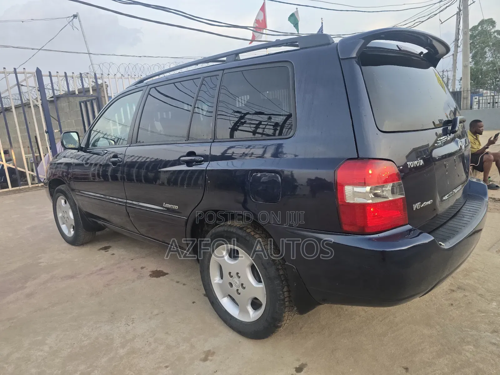 Toyota Highlander Limited V6 4x4 2007 Blue