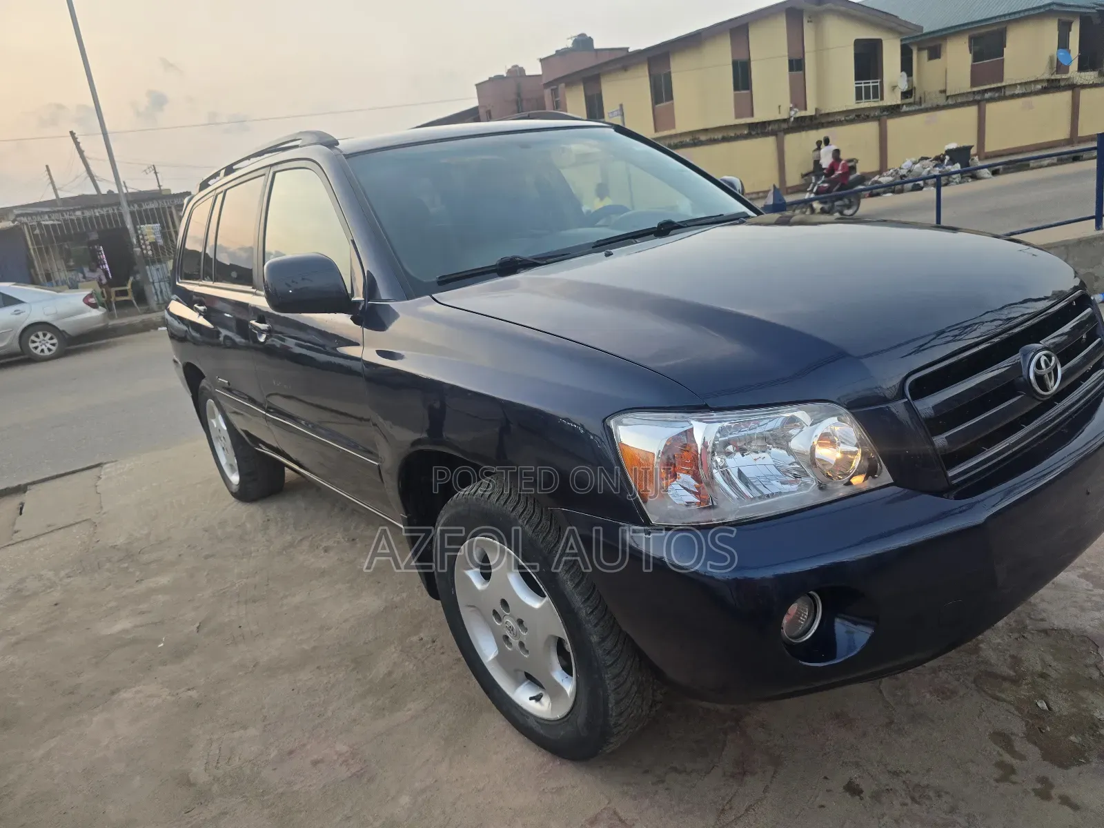 Toyota Highlander Limited V6 4x4 2007 Blue