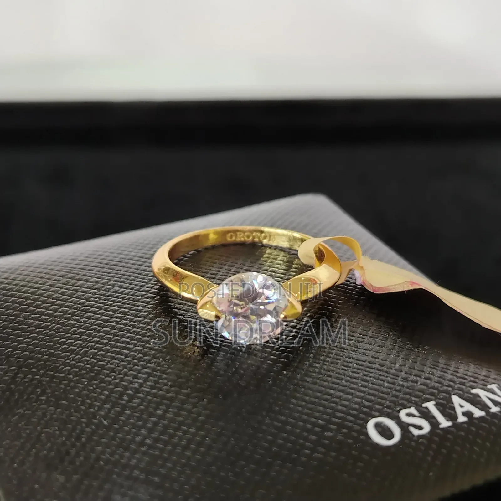 Golden Marriage Rings Diamond Rings Women Ring Gift 12