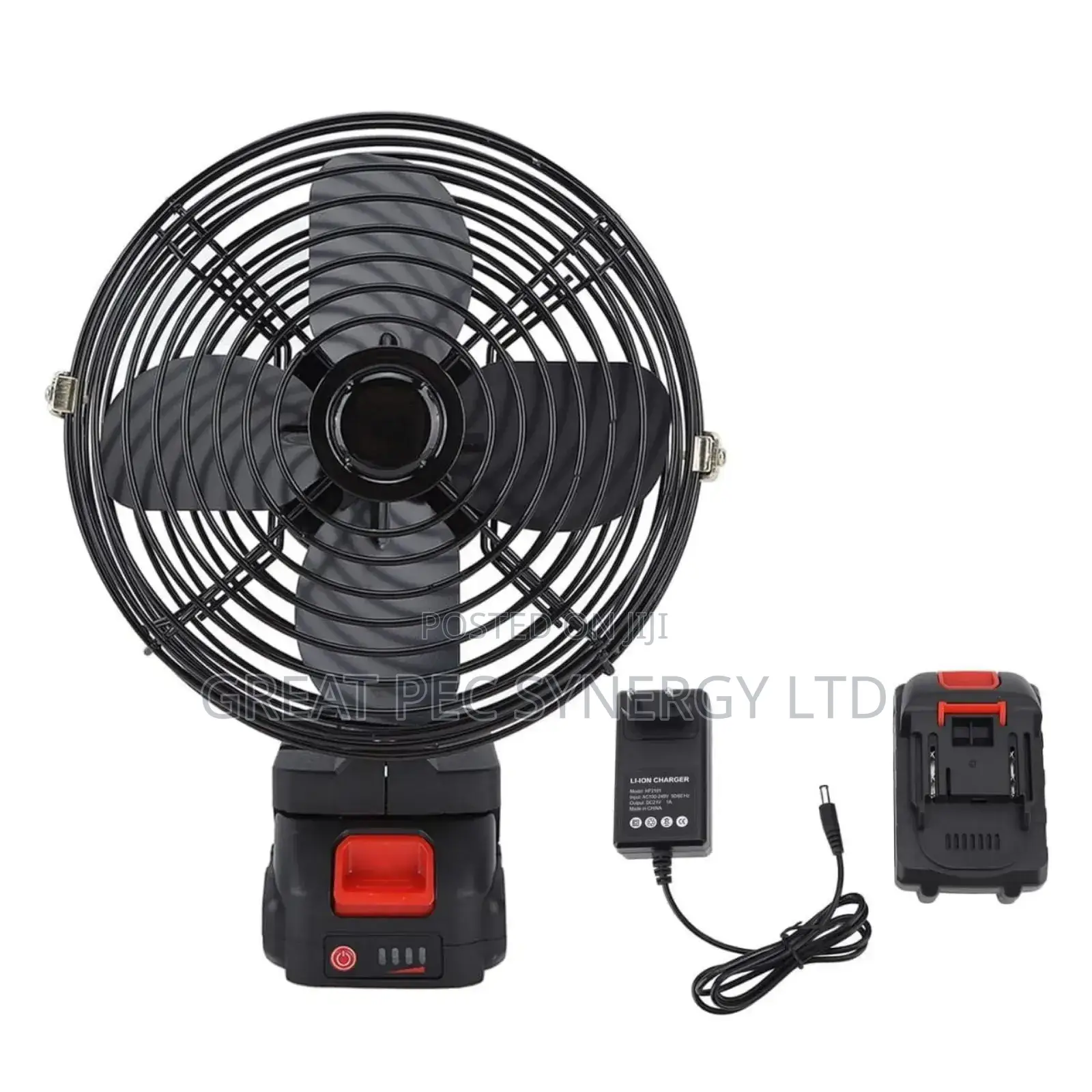 Rechargeable Lithium Ion Fan