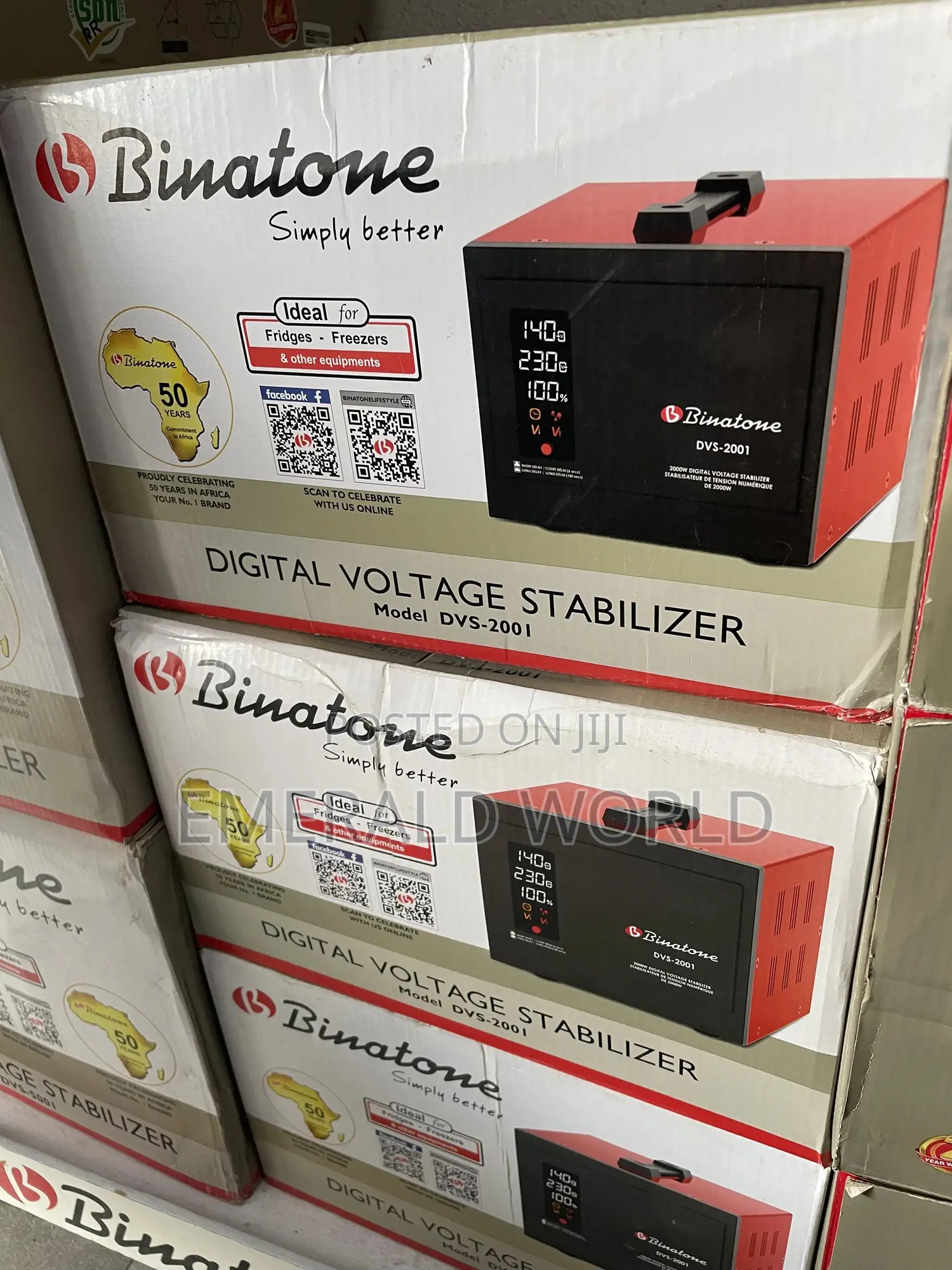 Binatone 2000v Digital Voltage Stabilizer