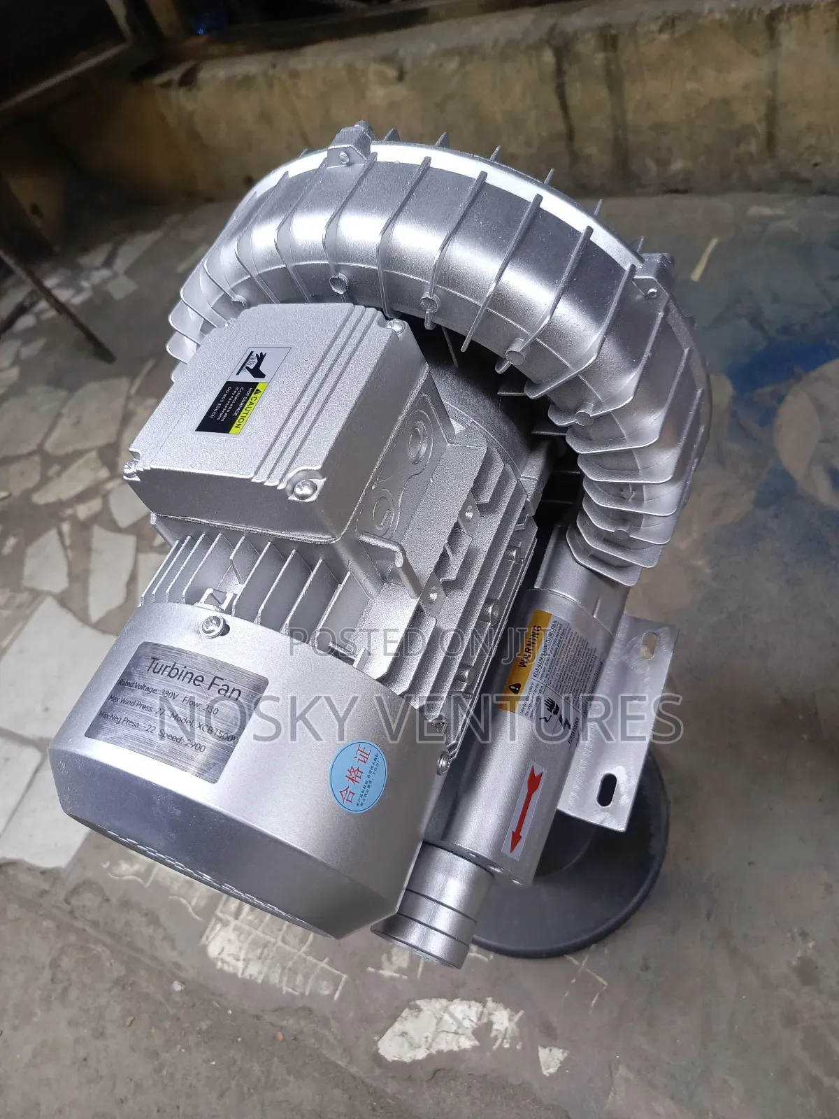 3hp Exhaust Blower Brand New One