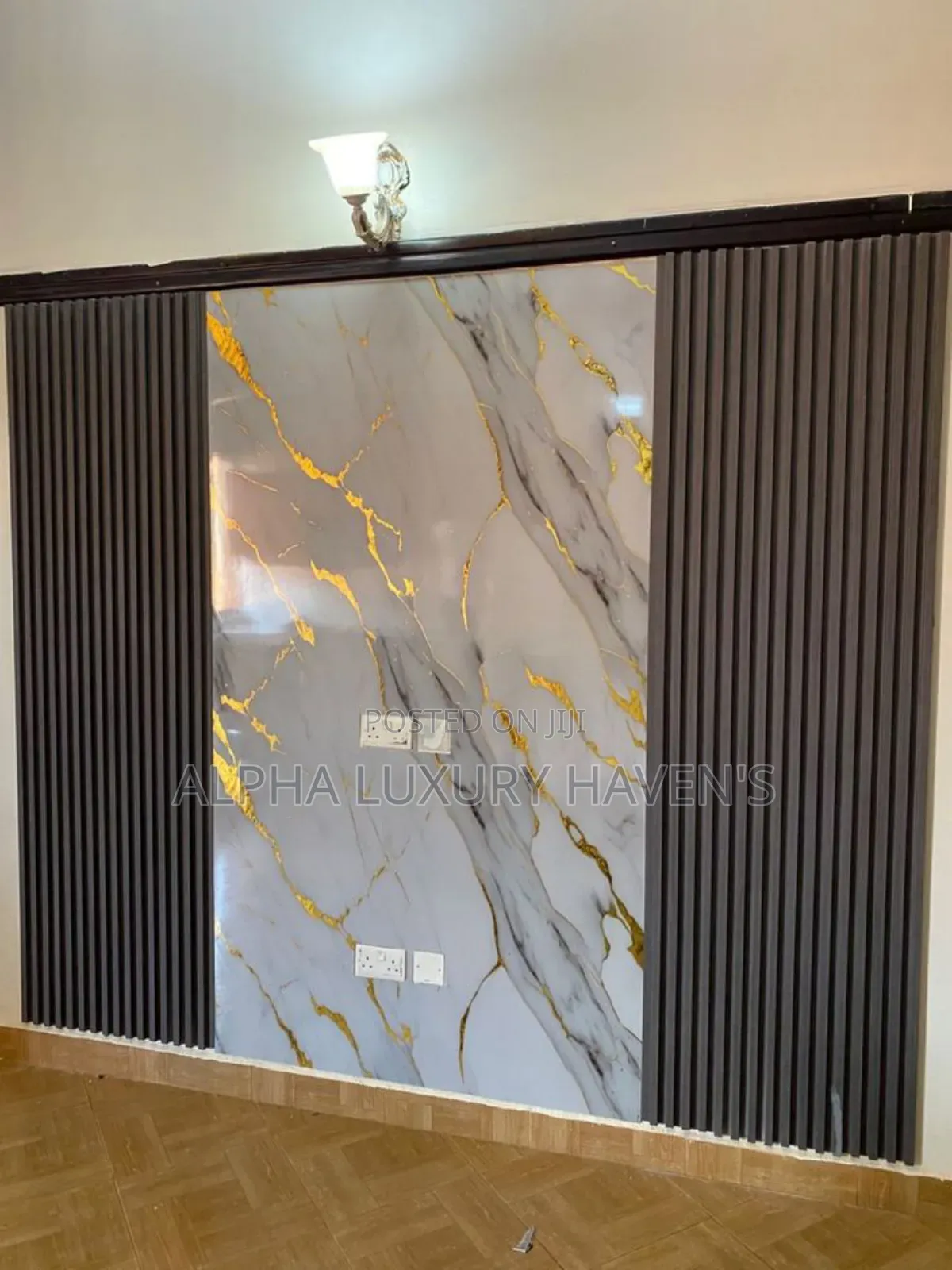 Fluted Panel and Tv Unit,Wall Console