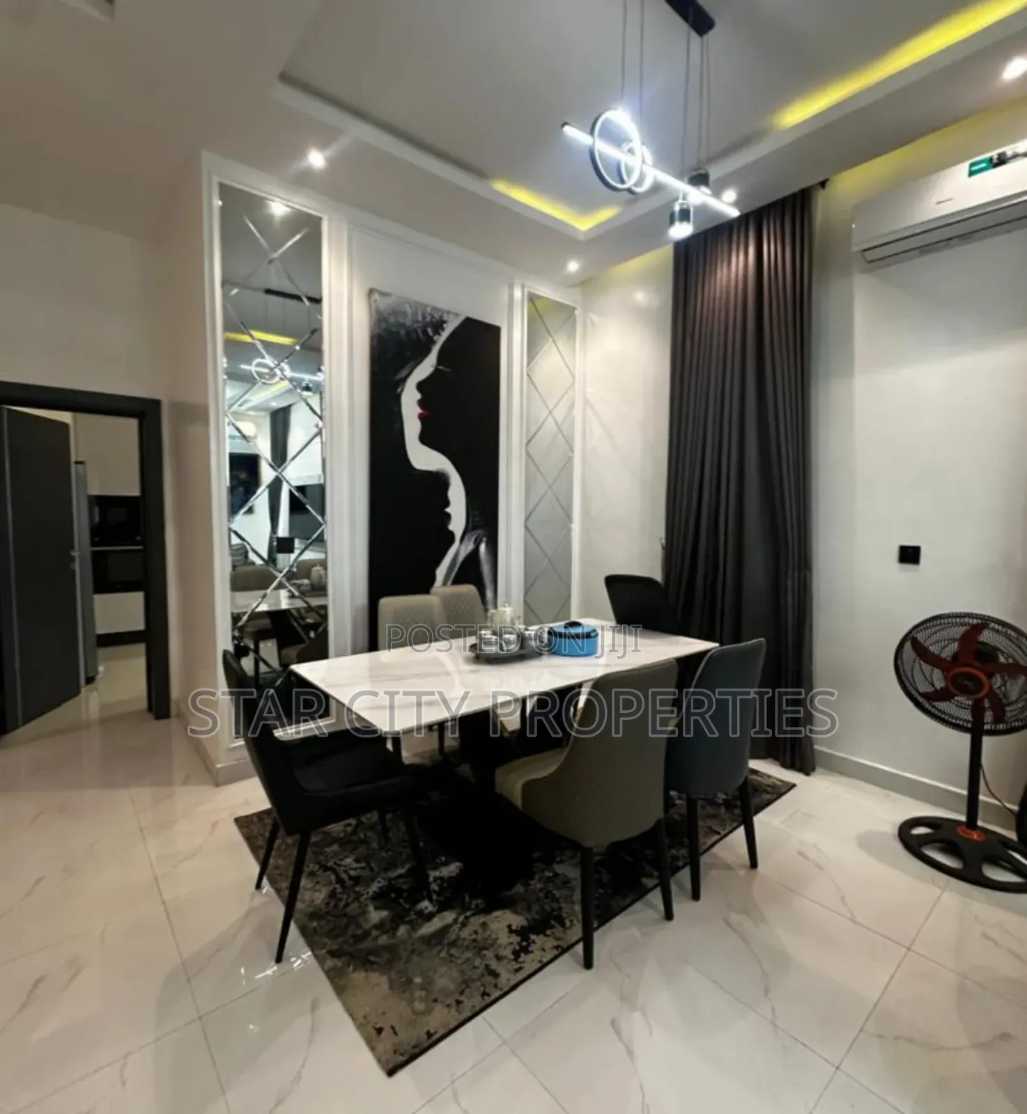 Furnished 4bdrm Duplex in Mende Mary Land for rent