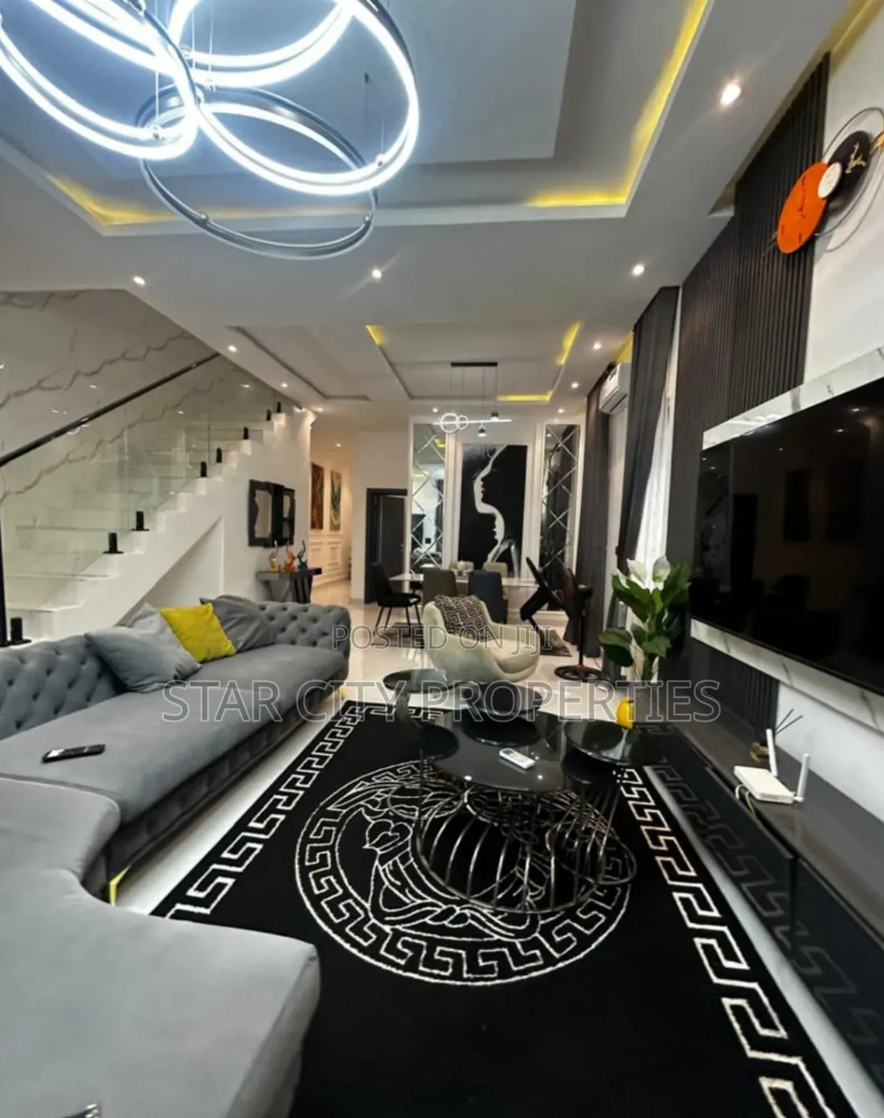 Furnished 4bdrm Duplex in Mende Mary Land for rent
