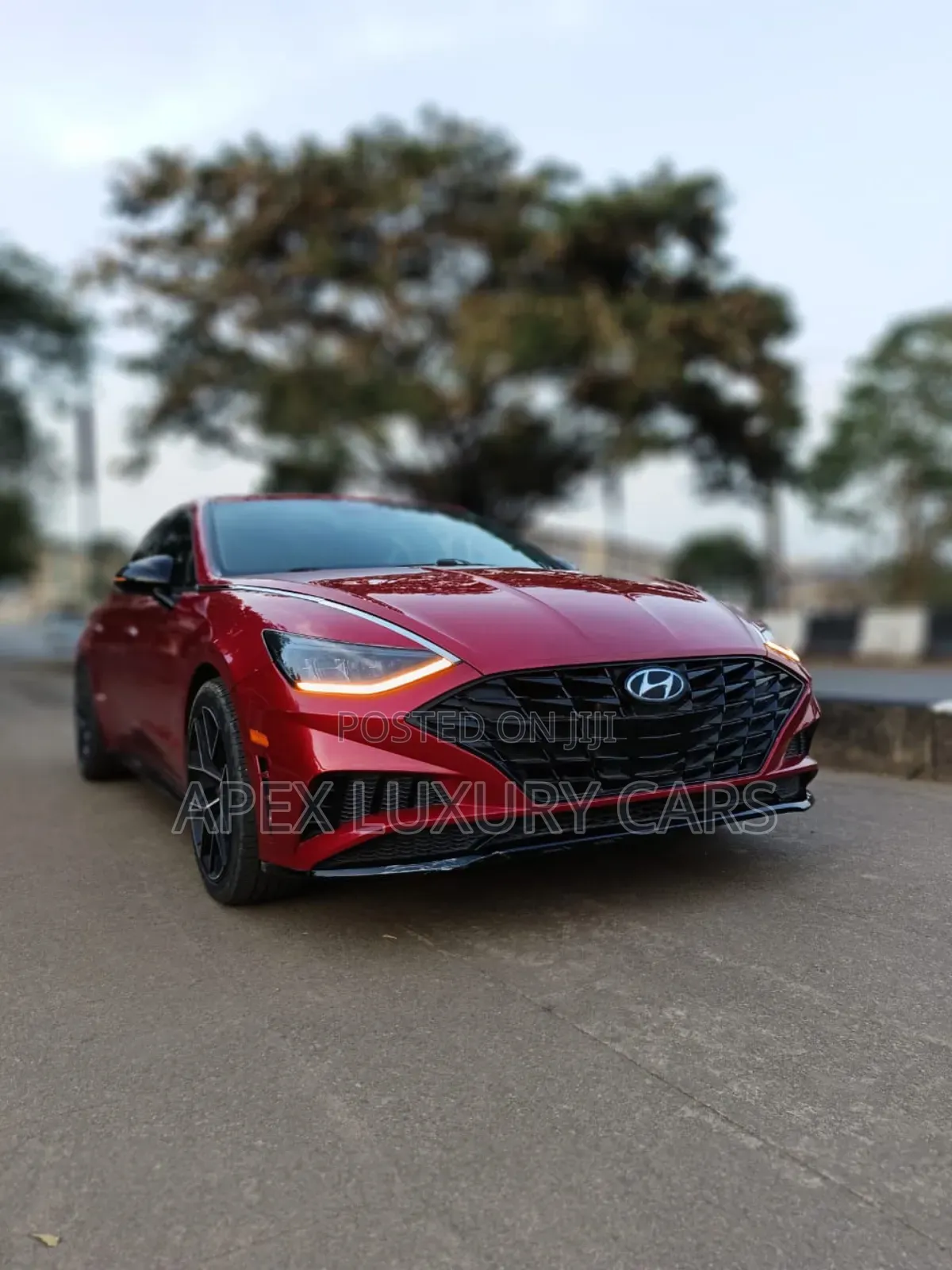 Hyundai Sonata 2021 Red