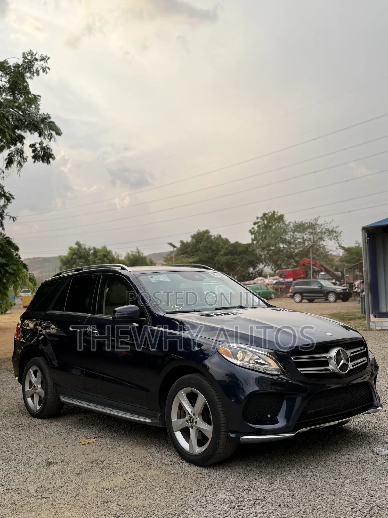 Mercedes-Benz GLE-Class GLE 350d 4MATIC 2017 Blue