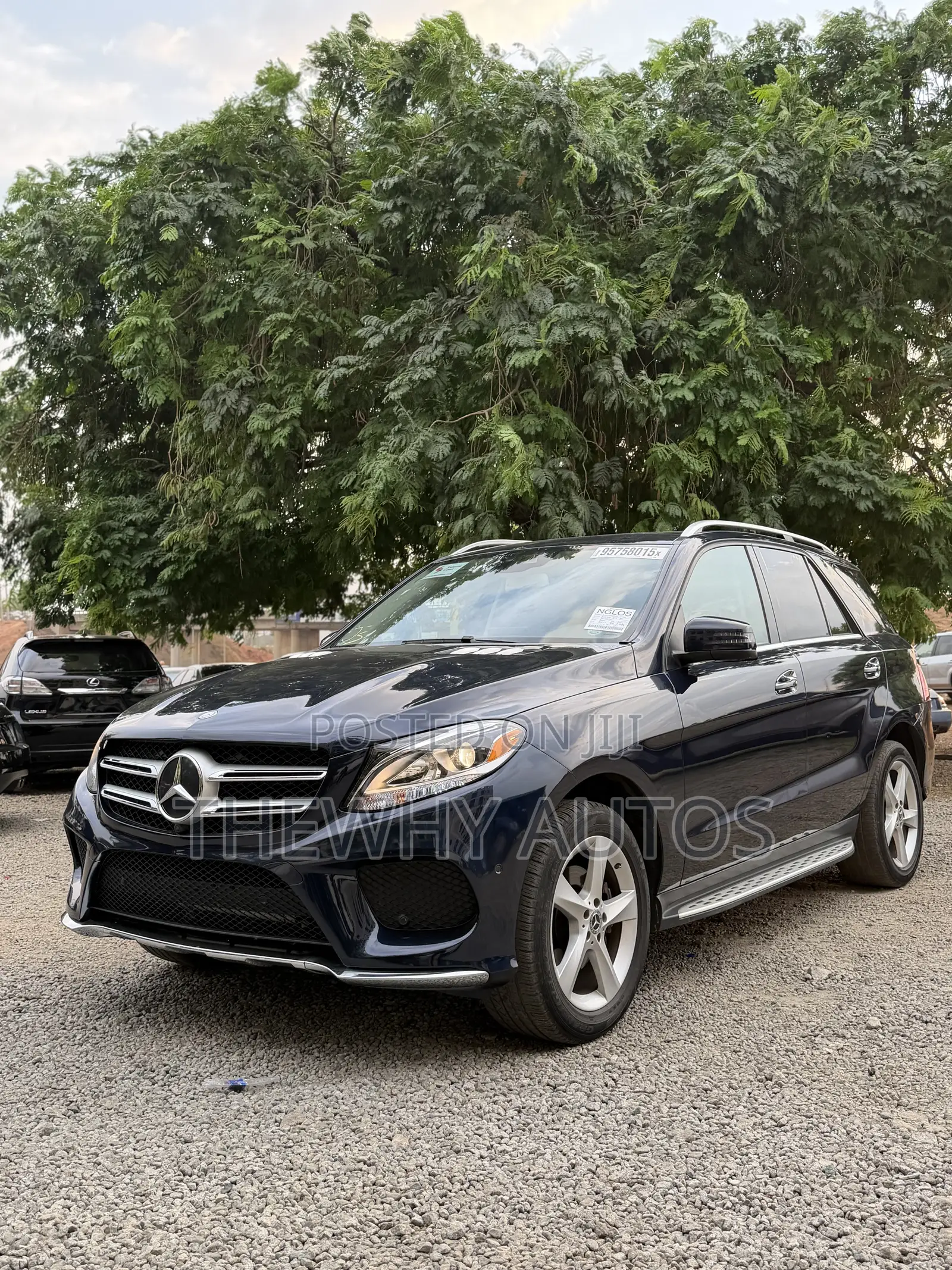 Mercedes-Benz GLE-Class GLE 350d 4MATIC 2017 Blue